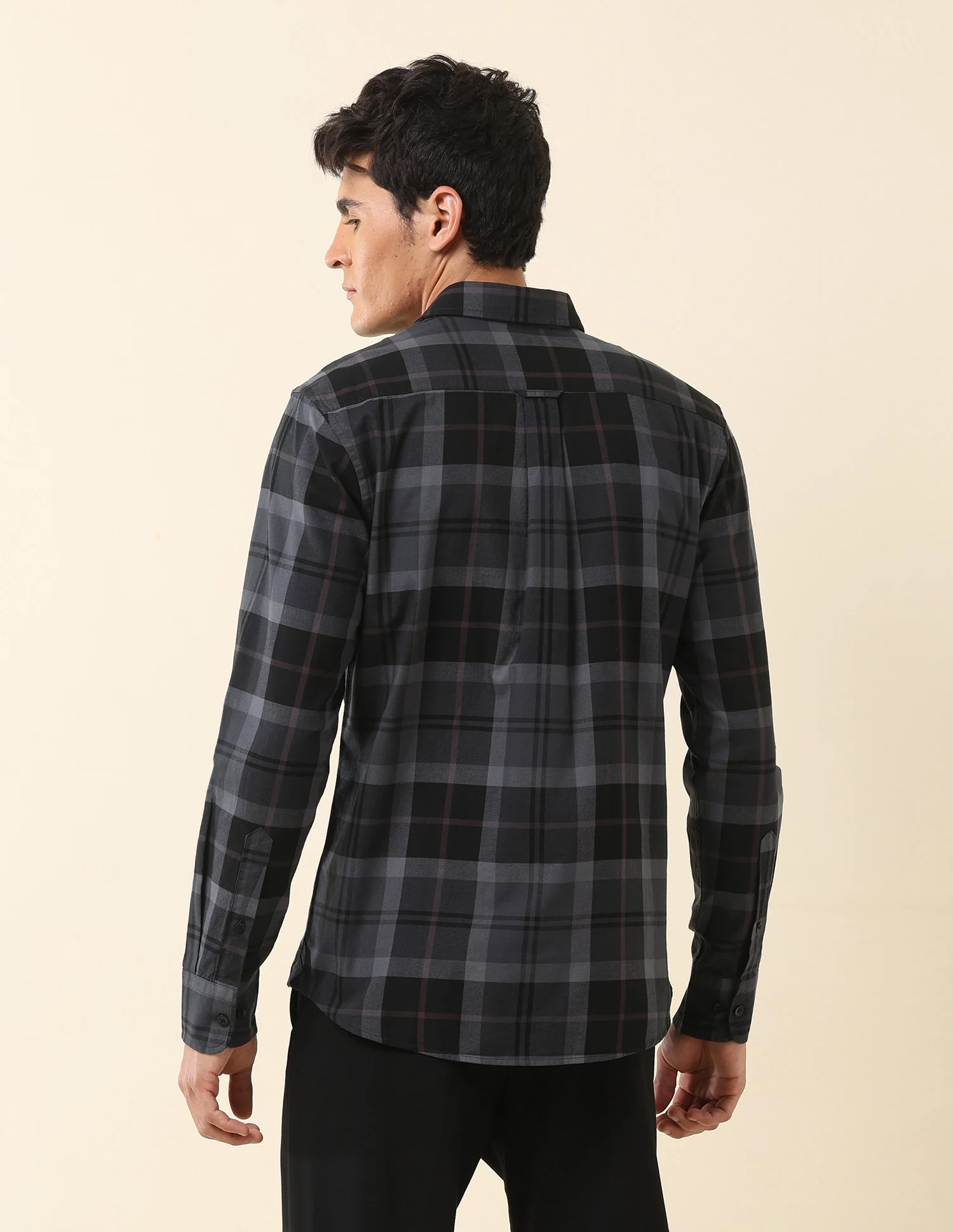 Tartan Checked Pure Cotton Shirt - Image 5