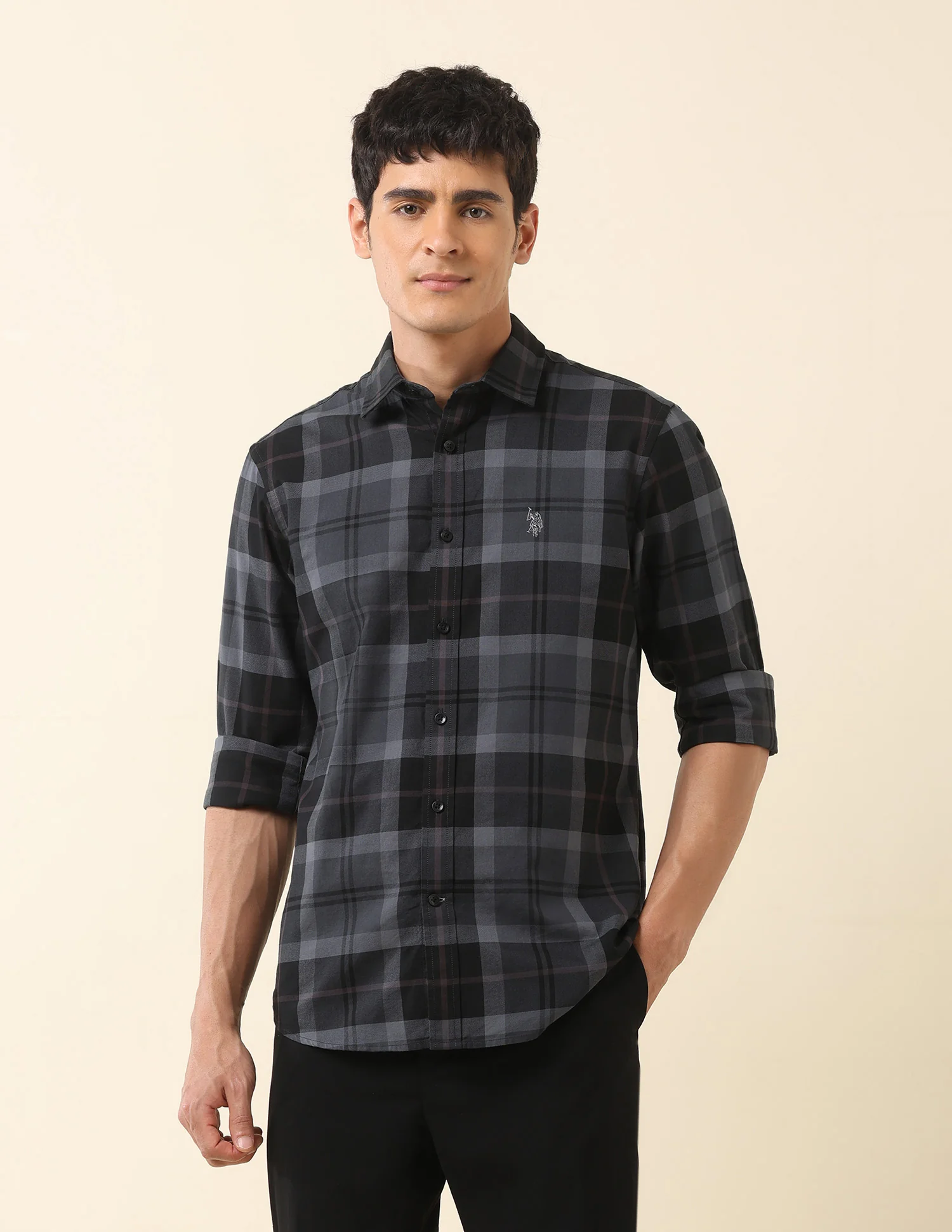 Tartan Checked Pure Cotton Shirt - Image 6