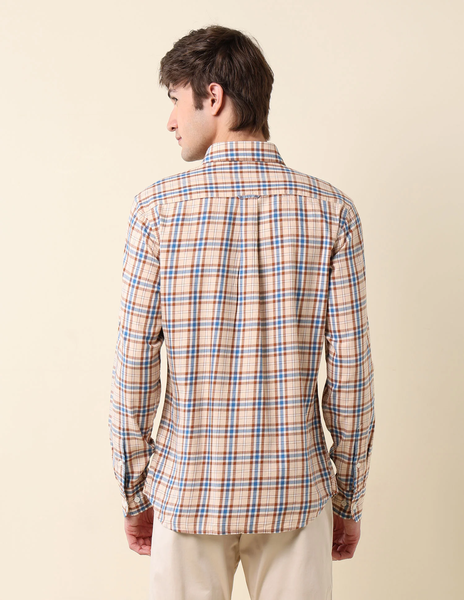 Tartan Checked Pure Cotton Shirt - Image 5