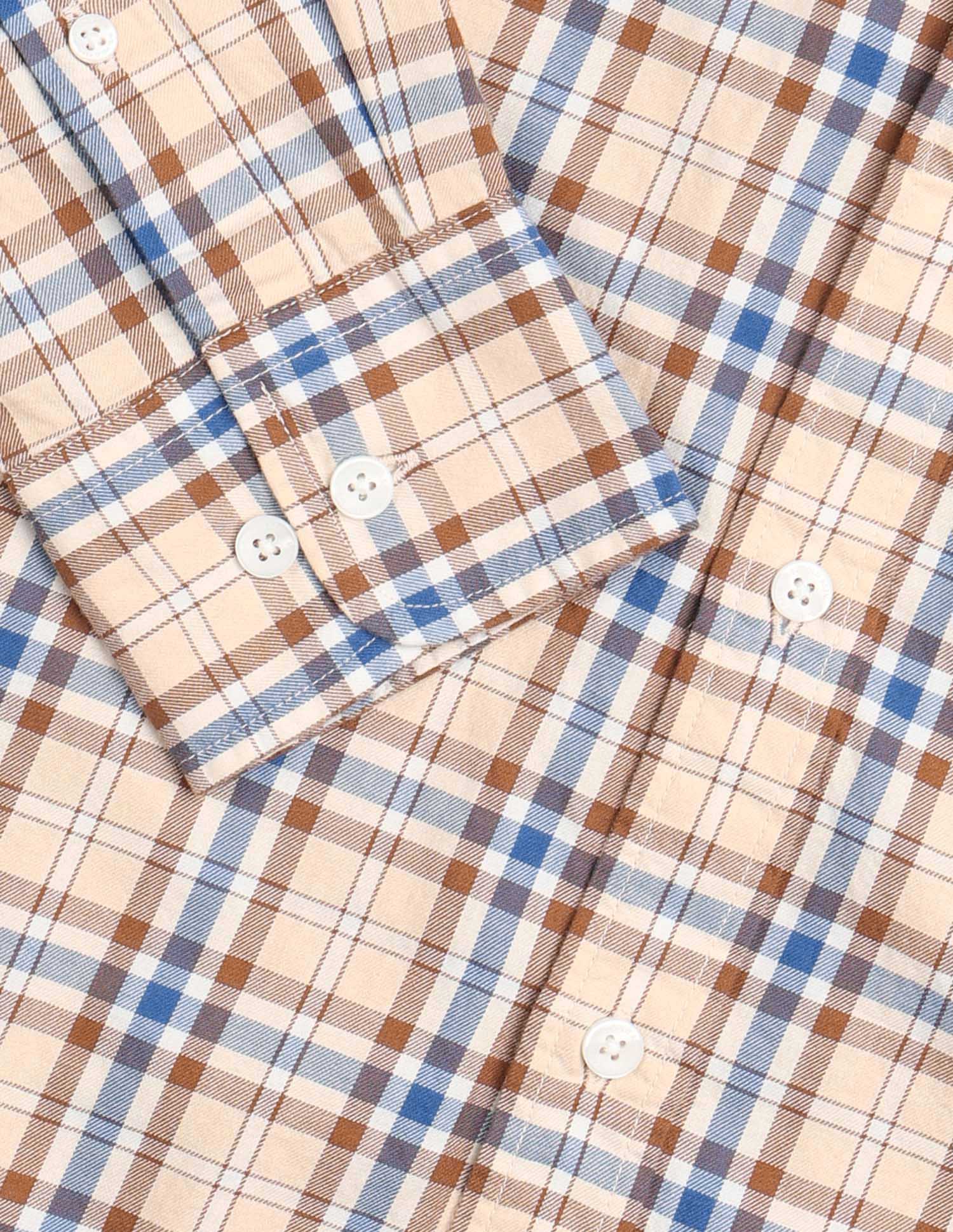 Tartan Checked Pure Cotton Shirt - Image 8