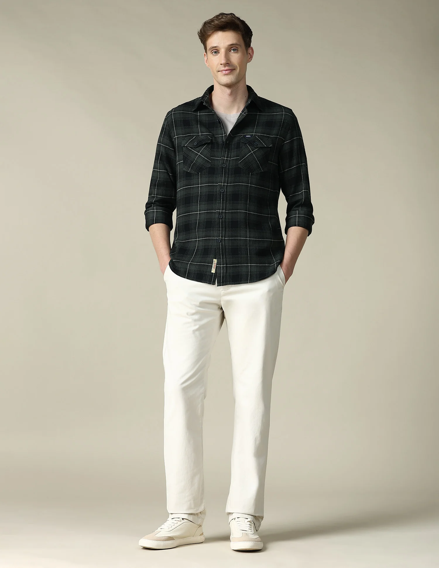 Tartan Checked Regular Fit Shacket - Image 3