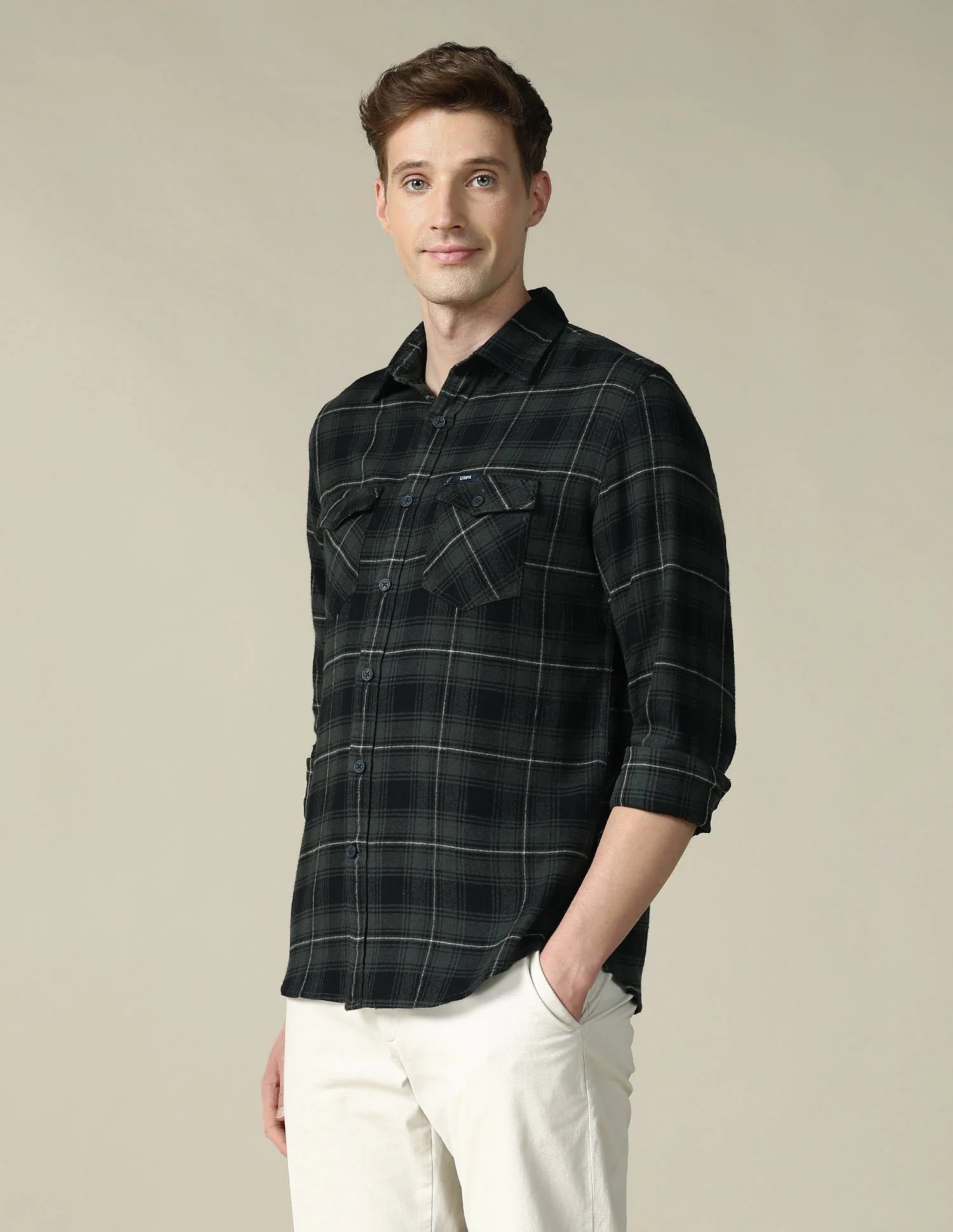 Tartan Checked Regular Fit Shacket - Image 4