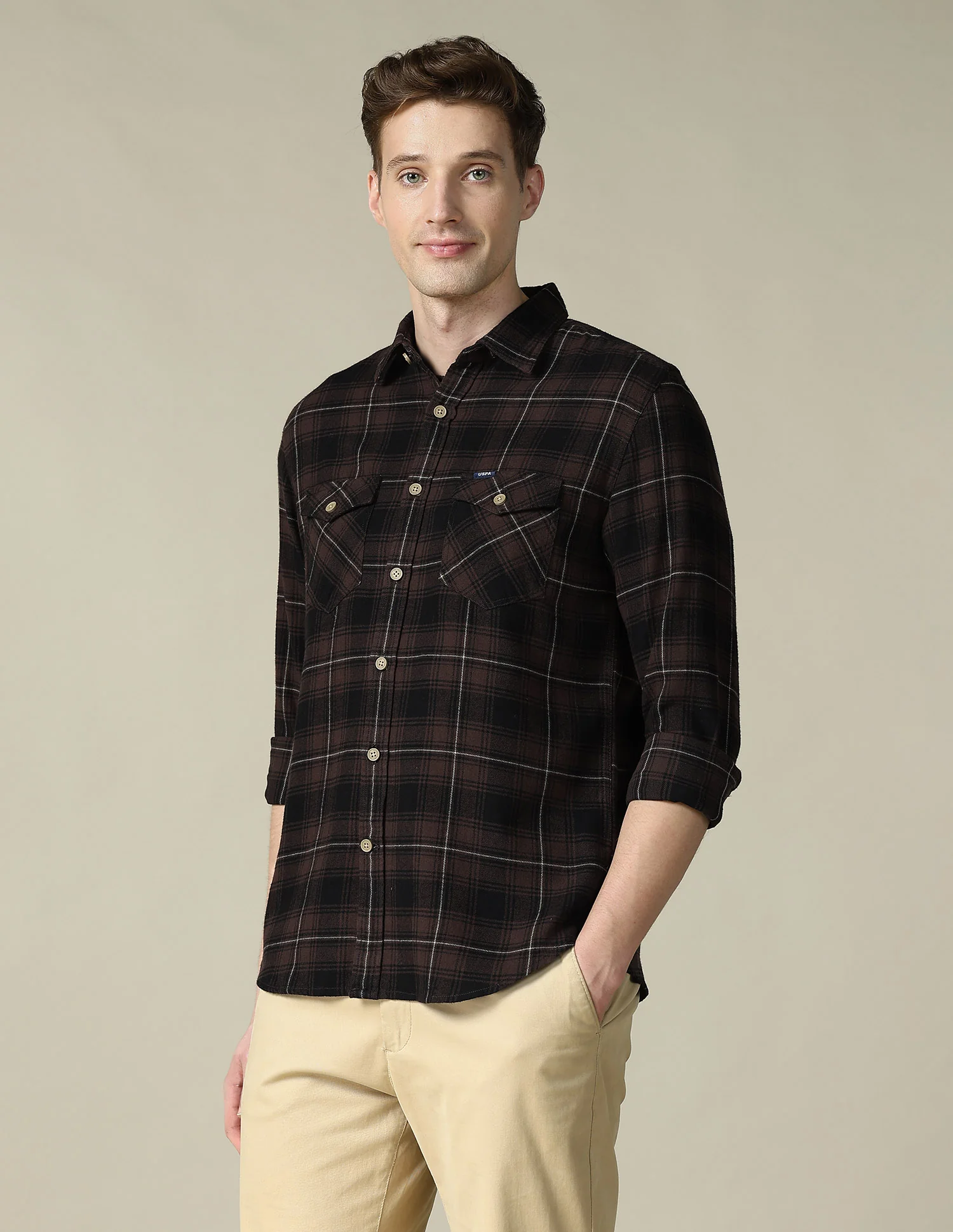 Tartan Checked Regular Fit Shacket - Image 4