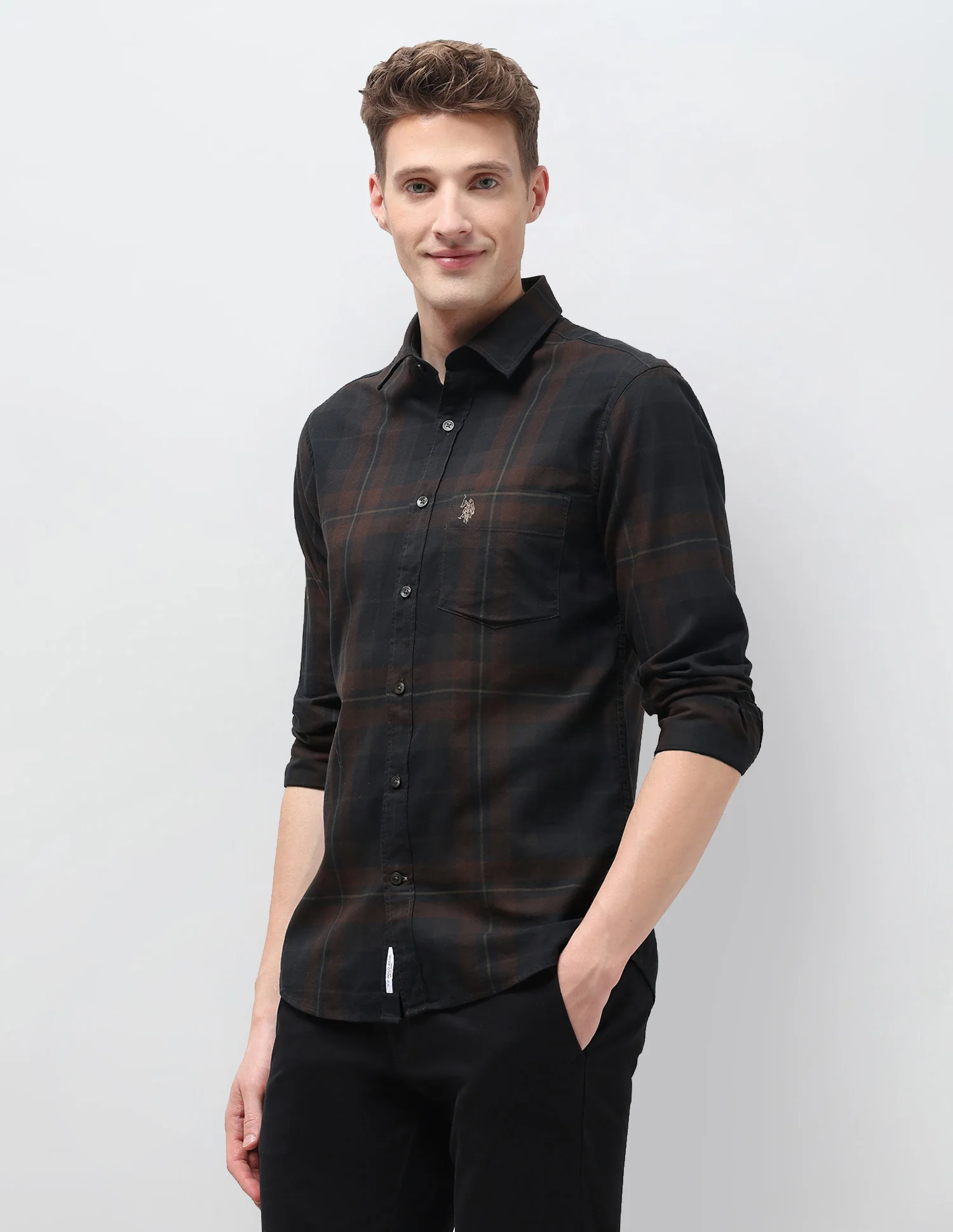 Tartan Checked Regular Fit Shirt - Image 4