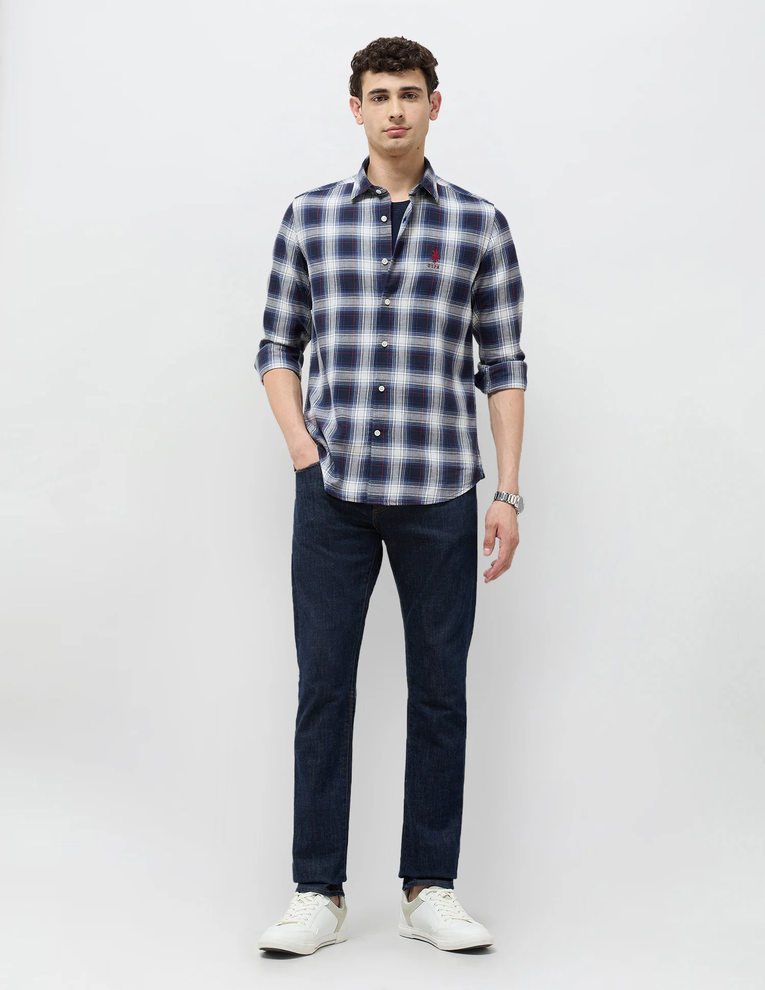 Tartan Checked Regular Fit Shirt - Image 3