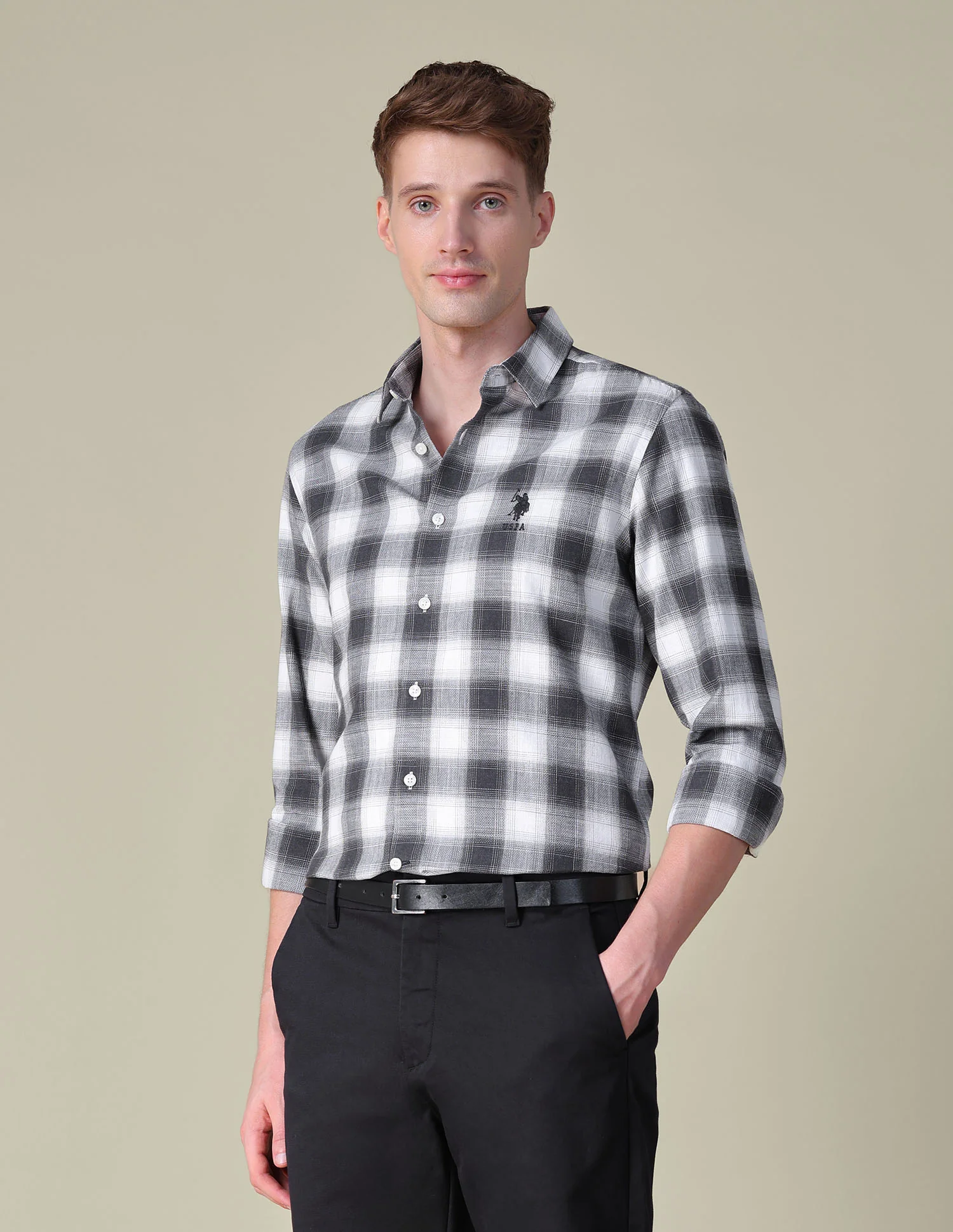 Tartan Checked Regular Fit Shirt