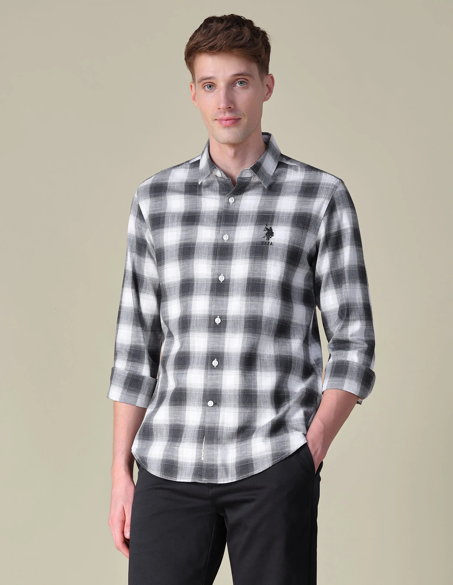 Tartan Checked Regular Fit Shirt - Image 4