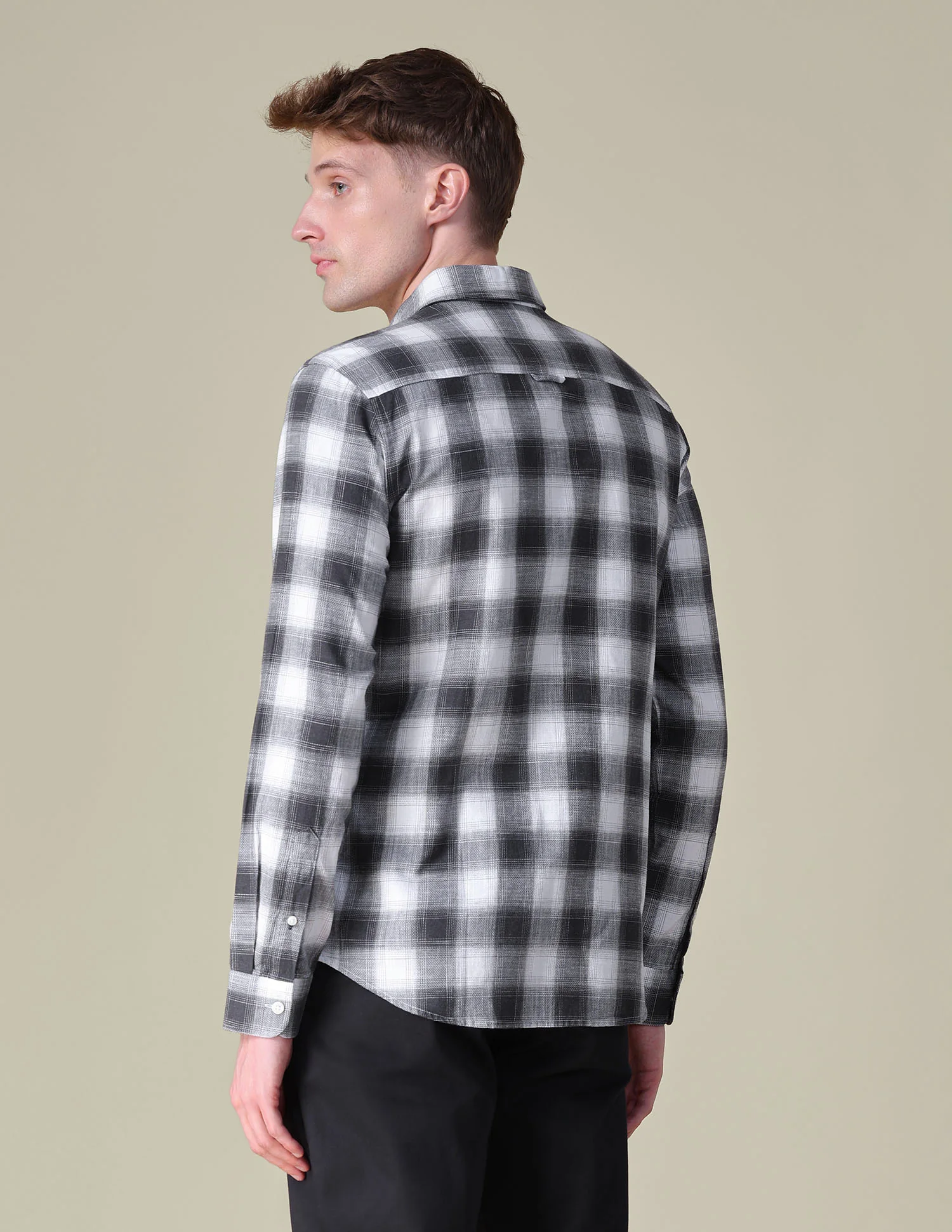 Tartan Checked Regular Fit Shirt - Image 5