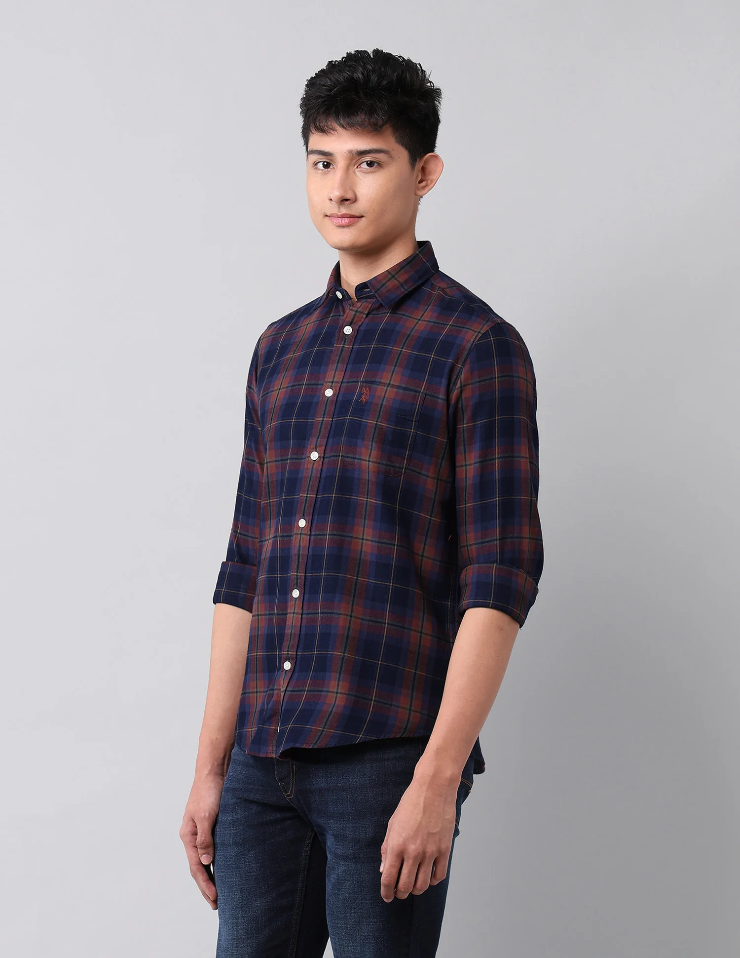 Tartan Checked Regular Fit Shirt - Image 4