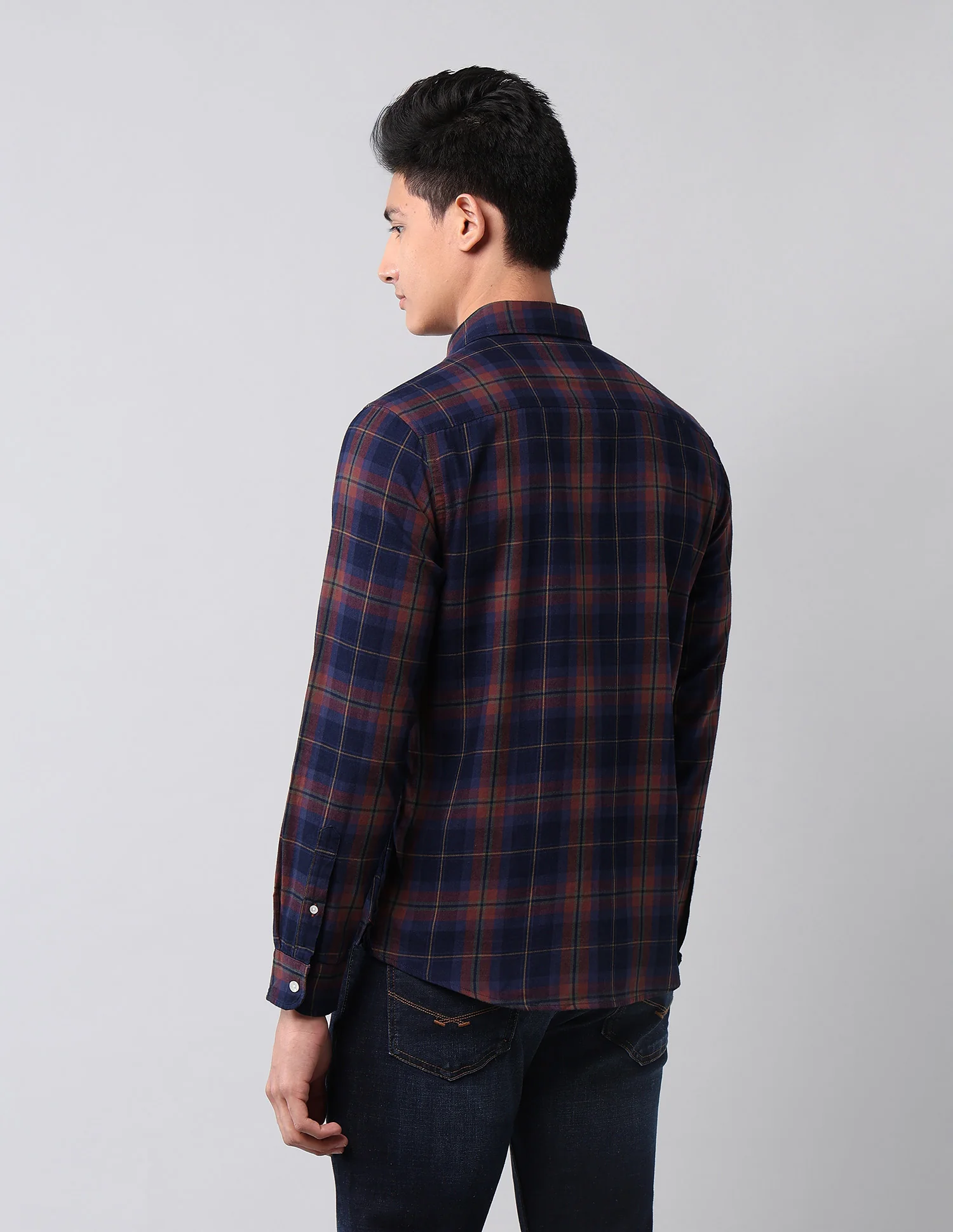Tartan Checked Regular Fit Shirt - Image 5