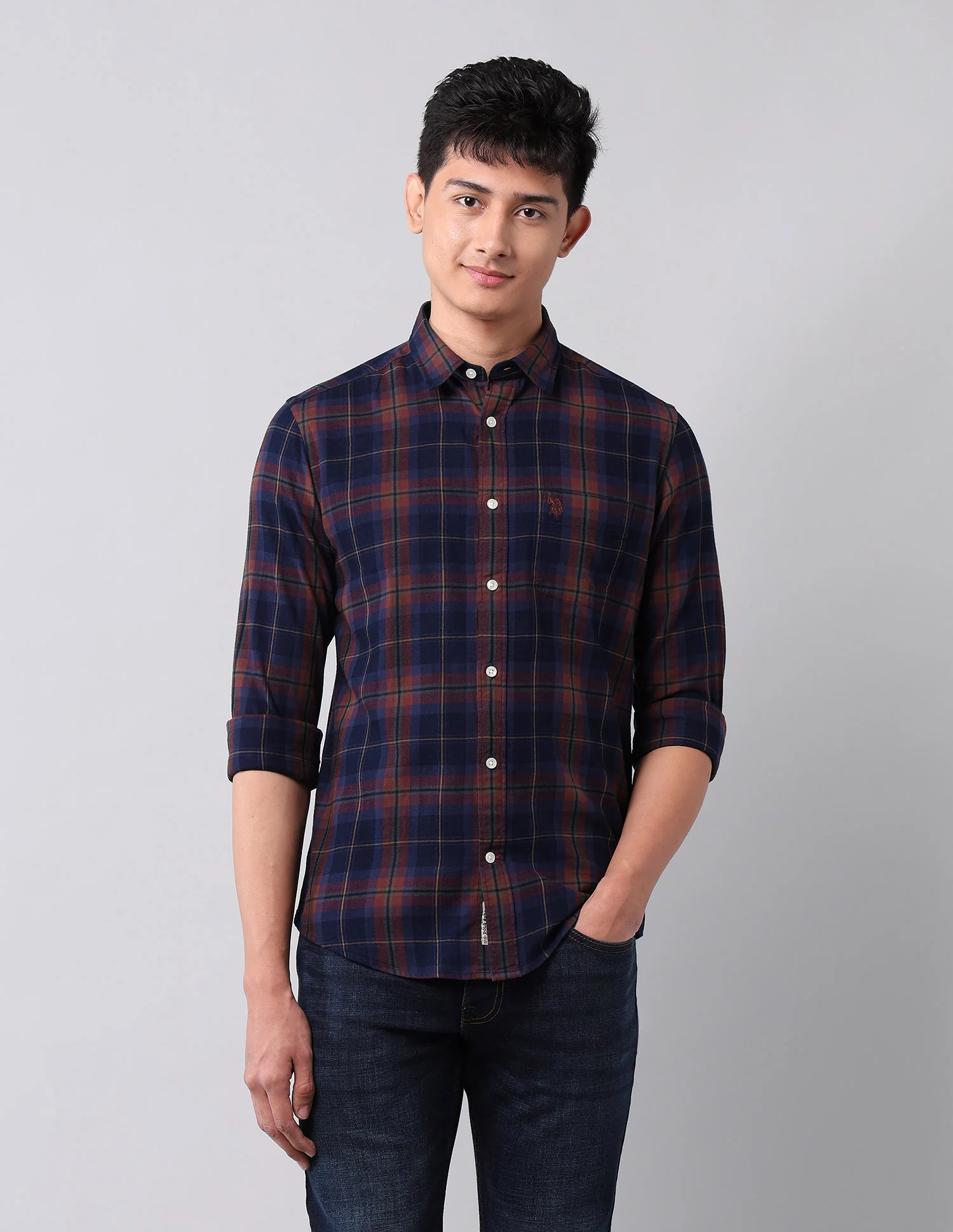 Tartan Checked Regular Fit Shirt - Image 6