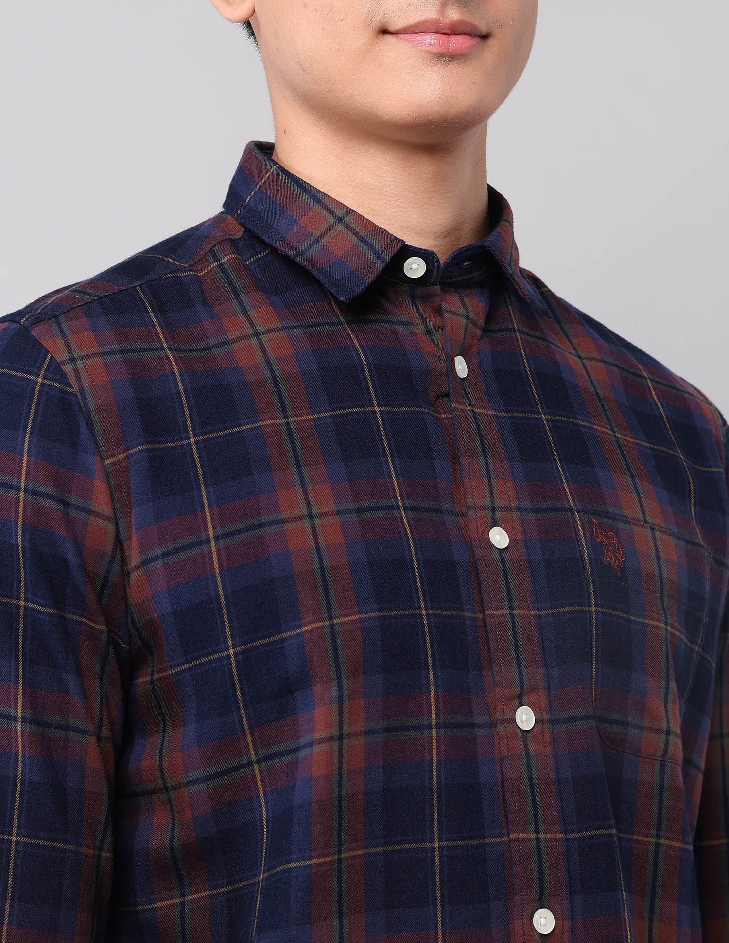 Tartan Checked Regular Fit Shirt - Image 7