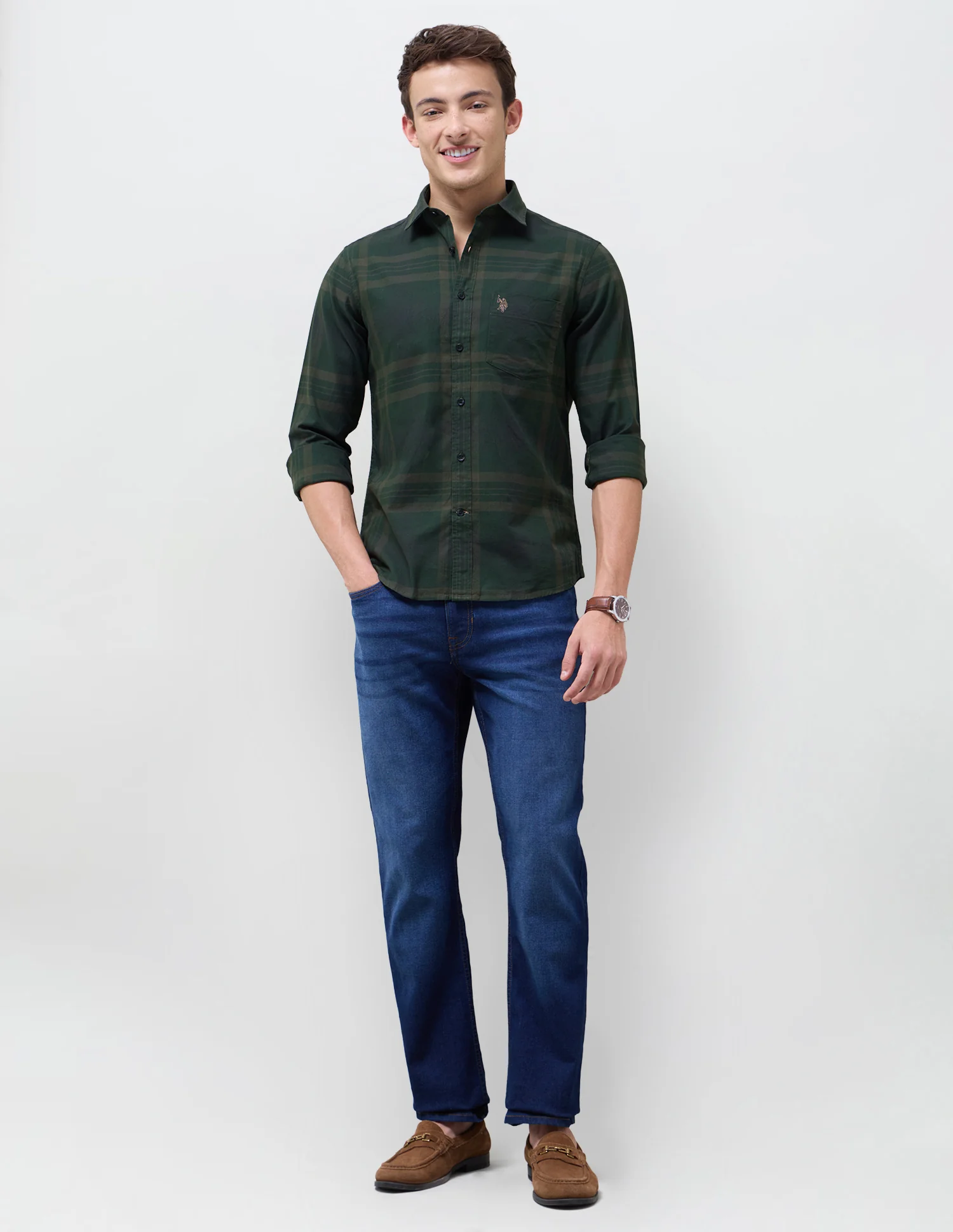 Tartan Checked Regular Fit Shirt - Image 3