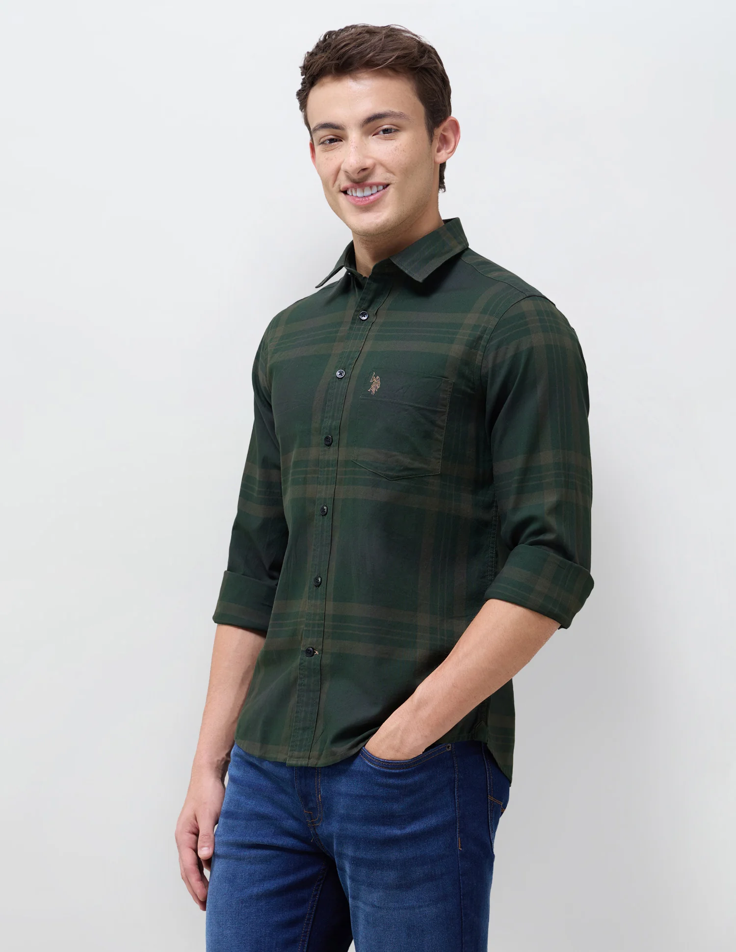 Tartan Checked Regular Fit Shirt - Image 4