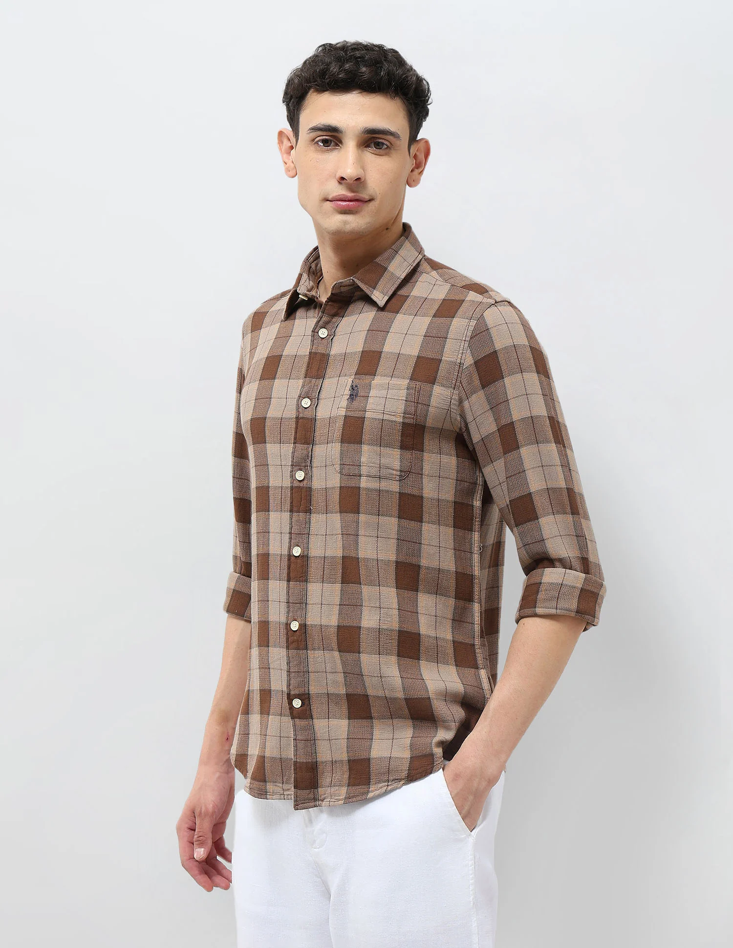 Tartan Checked Regular Fit Shirt - Image 4