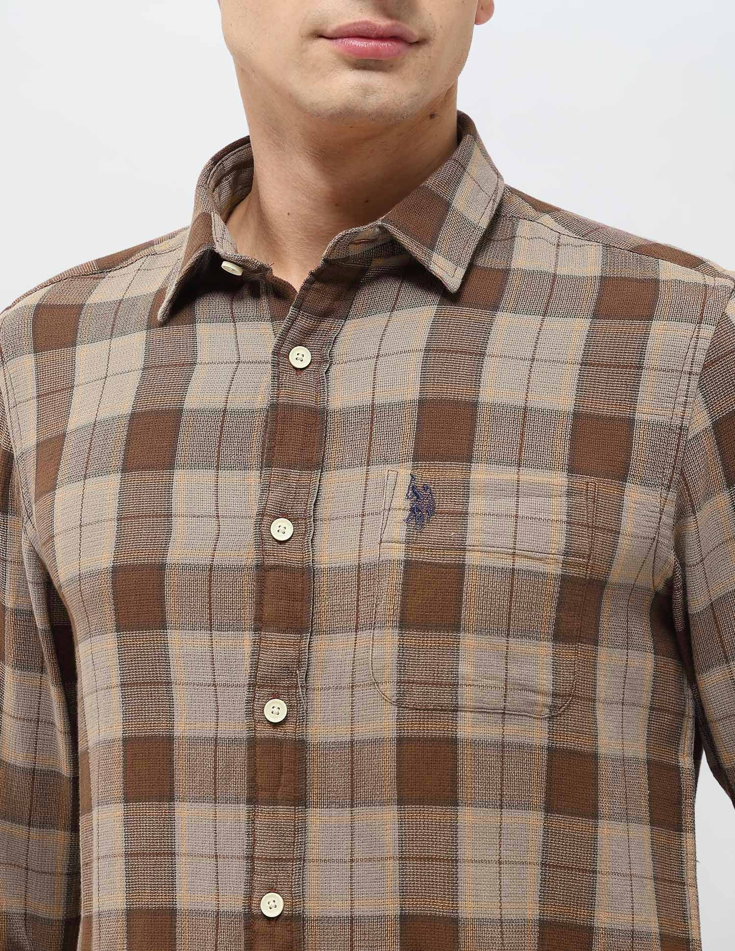 Tartan Checked Regular Fit Shirt - Image 7