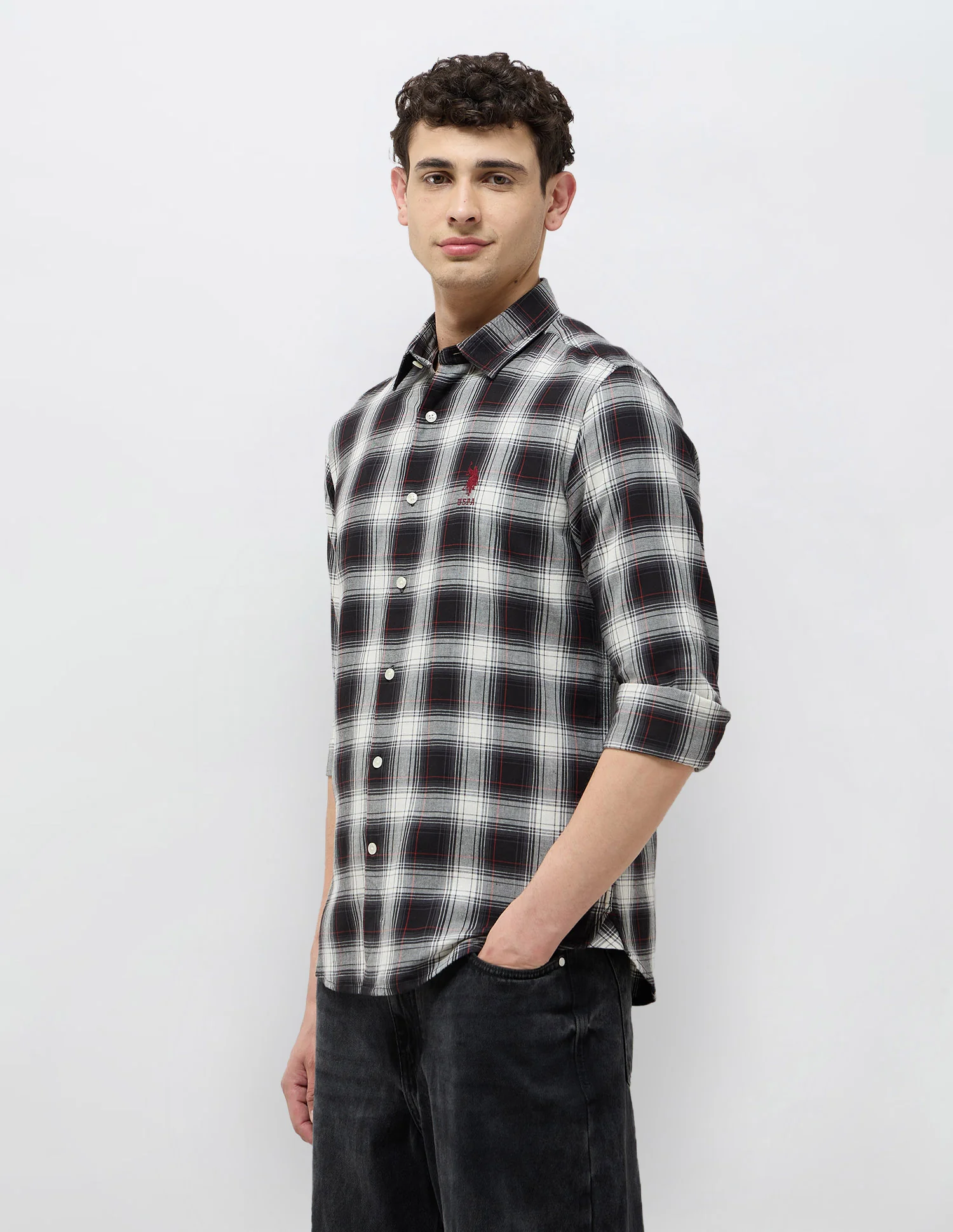 Tartan Checked Regular Fit Shirt - Image 4