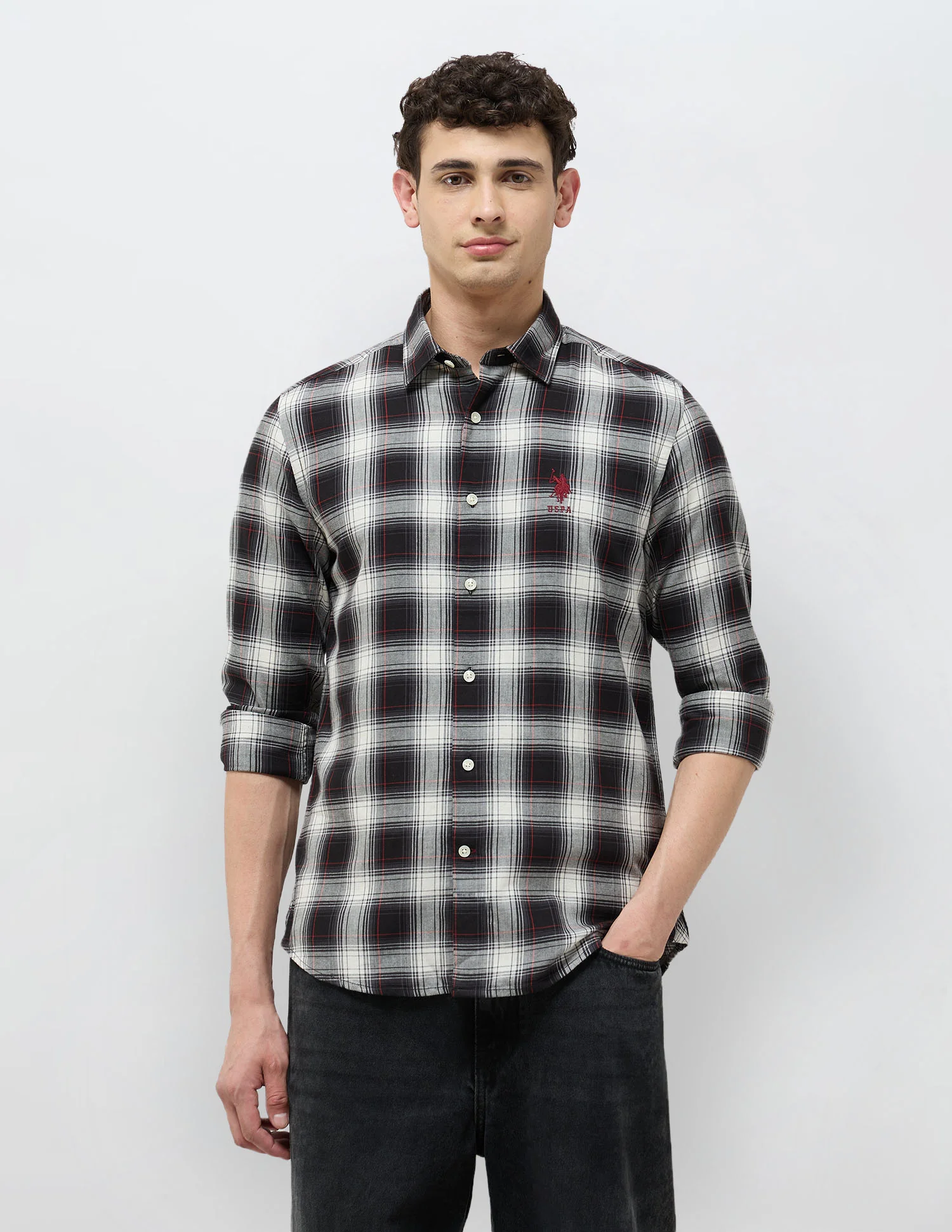 Tartan Checked Regular Fit Shirt - Image 6
