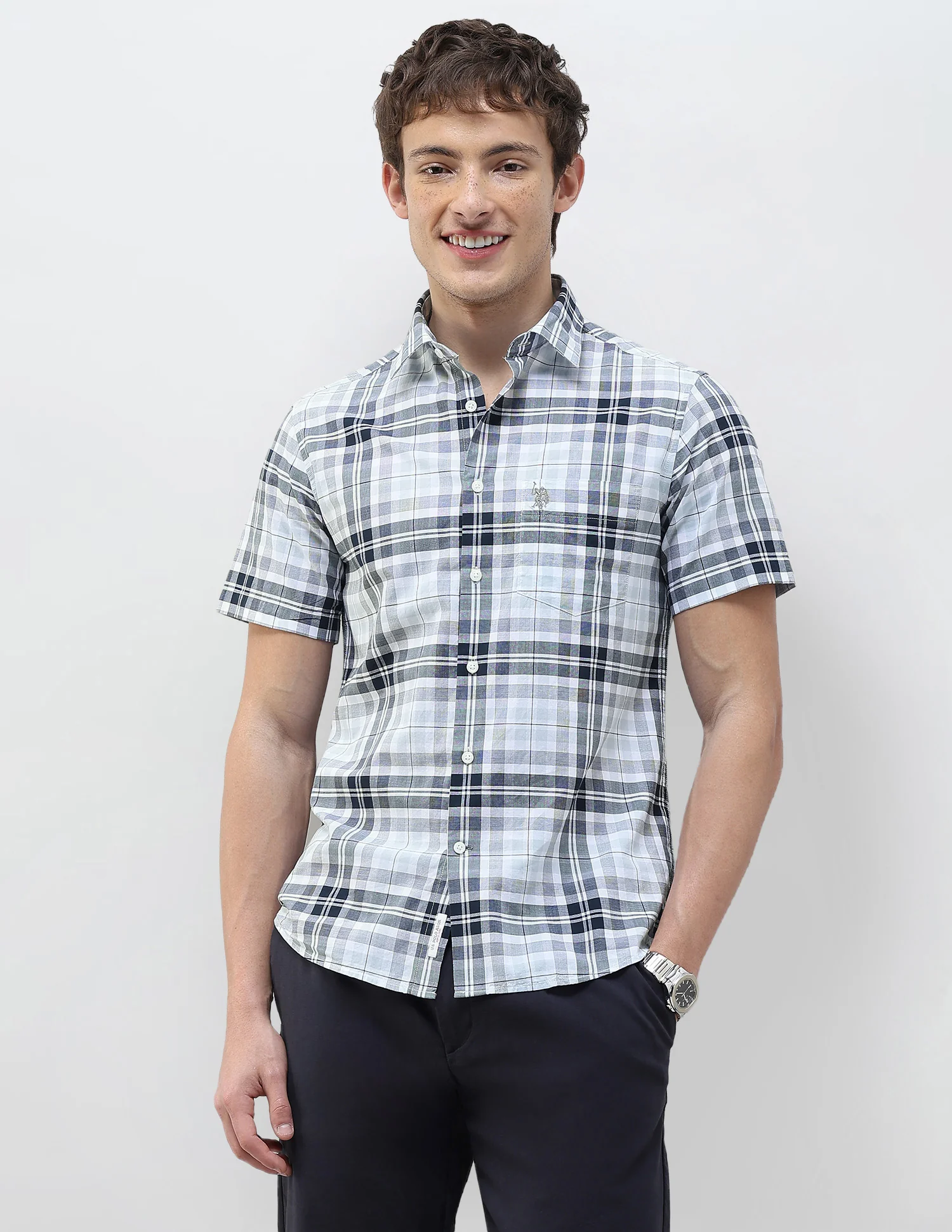 Tartan Checked Regular Fit Shirt