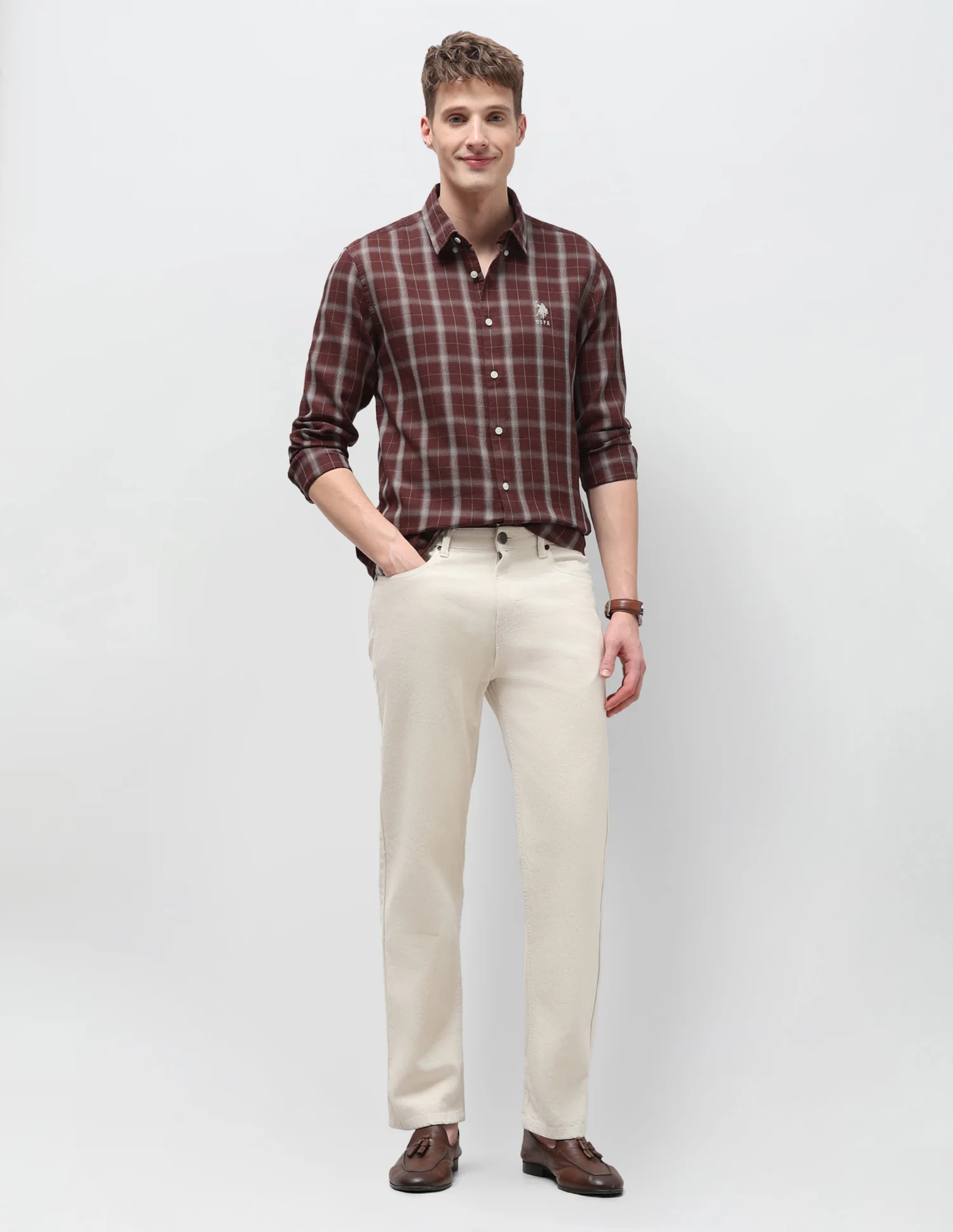 Tartan Checked Regular Fit Shirt - Image 3