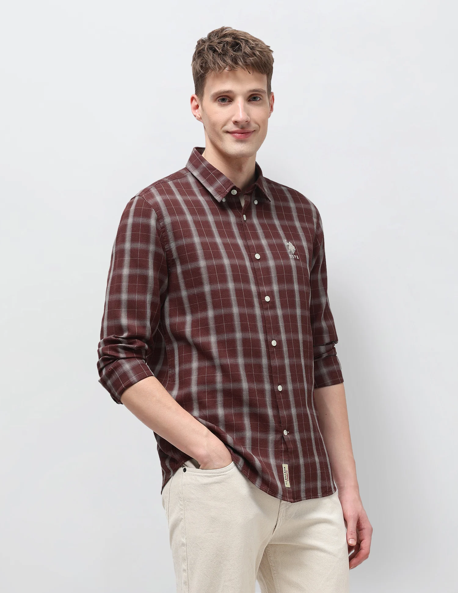 Tartan Checked Regular Fit Shirt - Image 4