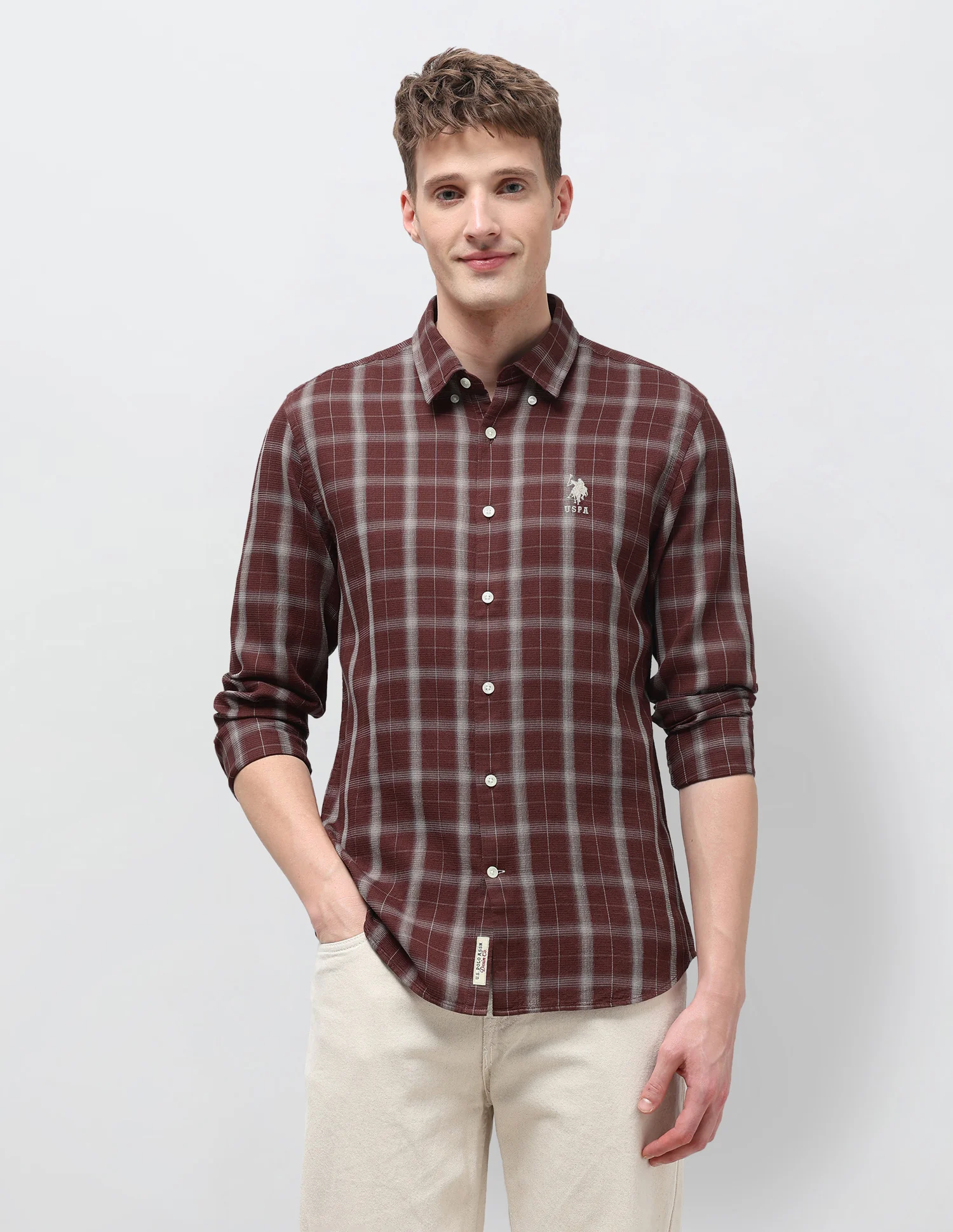 Tartan Checked Regular Fit Shirt - Image 6