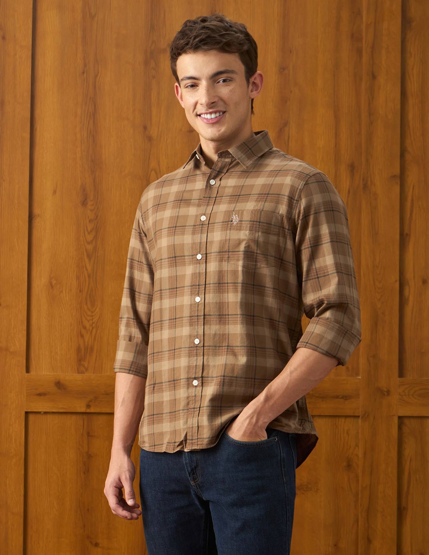 Tartan Checked Regular Fit Shirt - Image 4