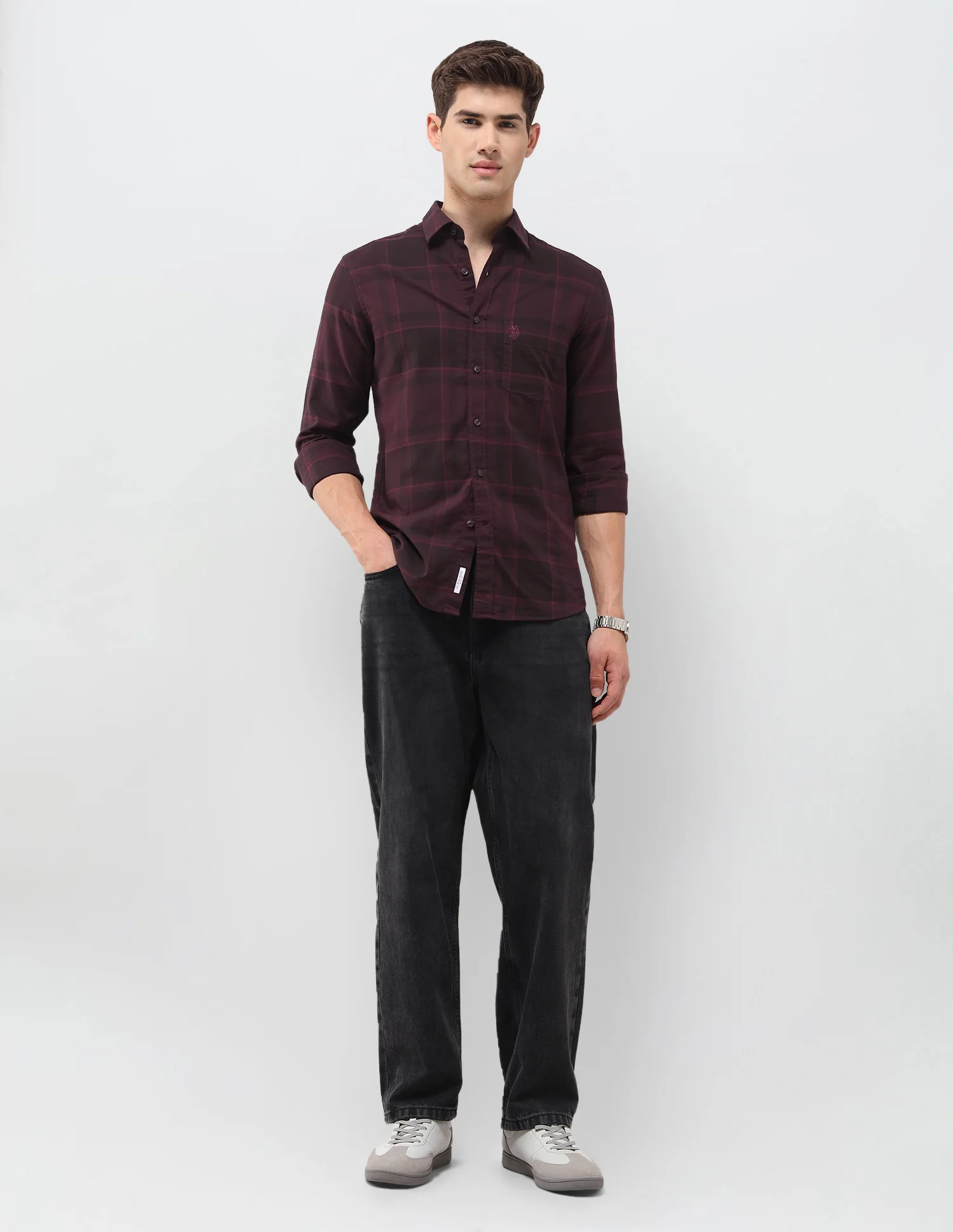 Tartan Checked Regular Fit Shirt - Image 3