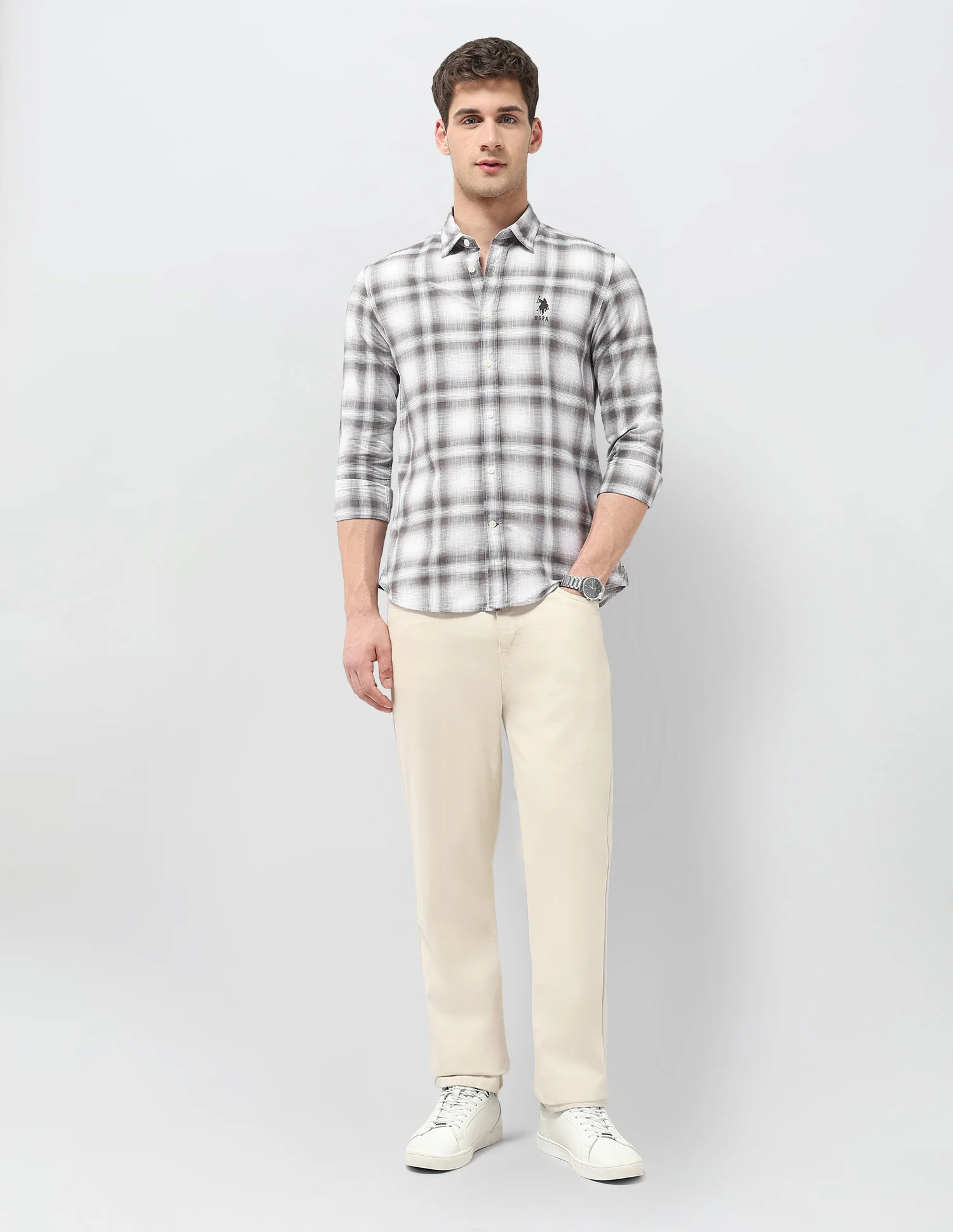 Tartan Checked Regular Fit Shirt - Image 3