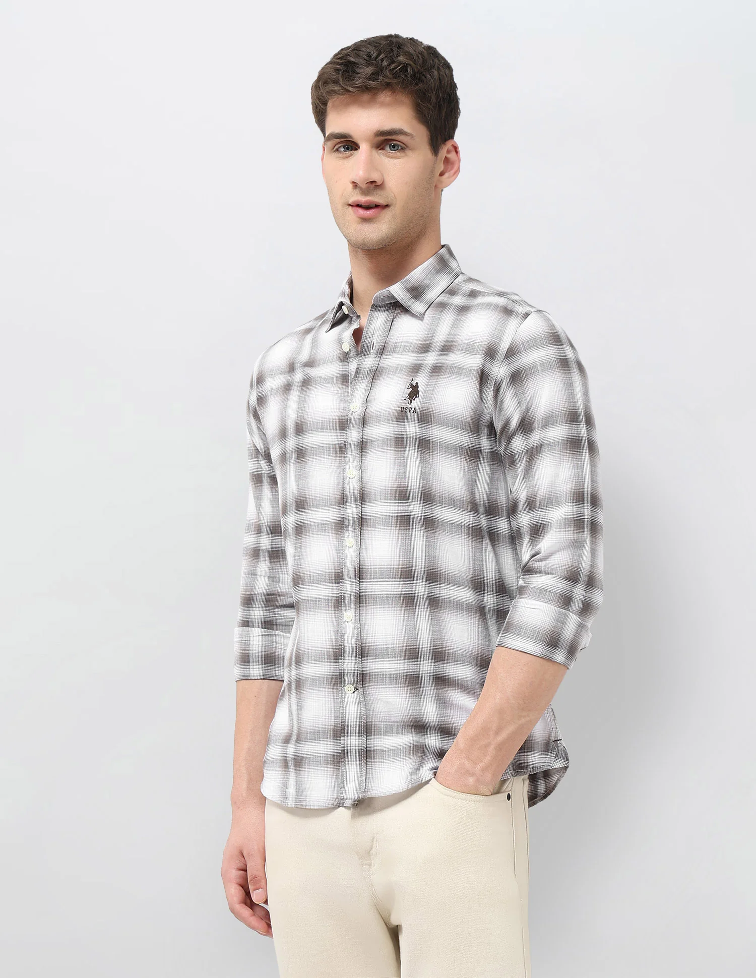 Tartan Checked Regular Fit Shirt - Image 4