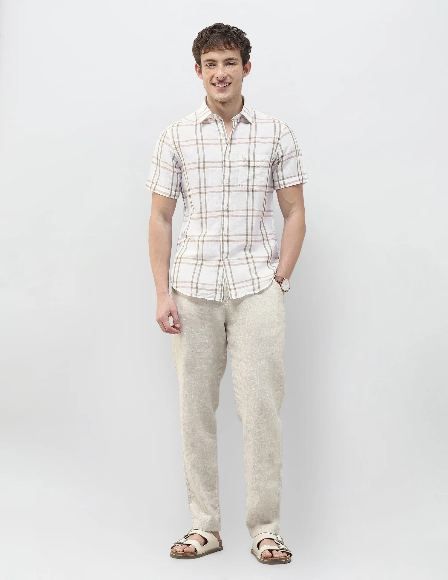 Tartan Checked Regular Fit Shirt - Image 3