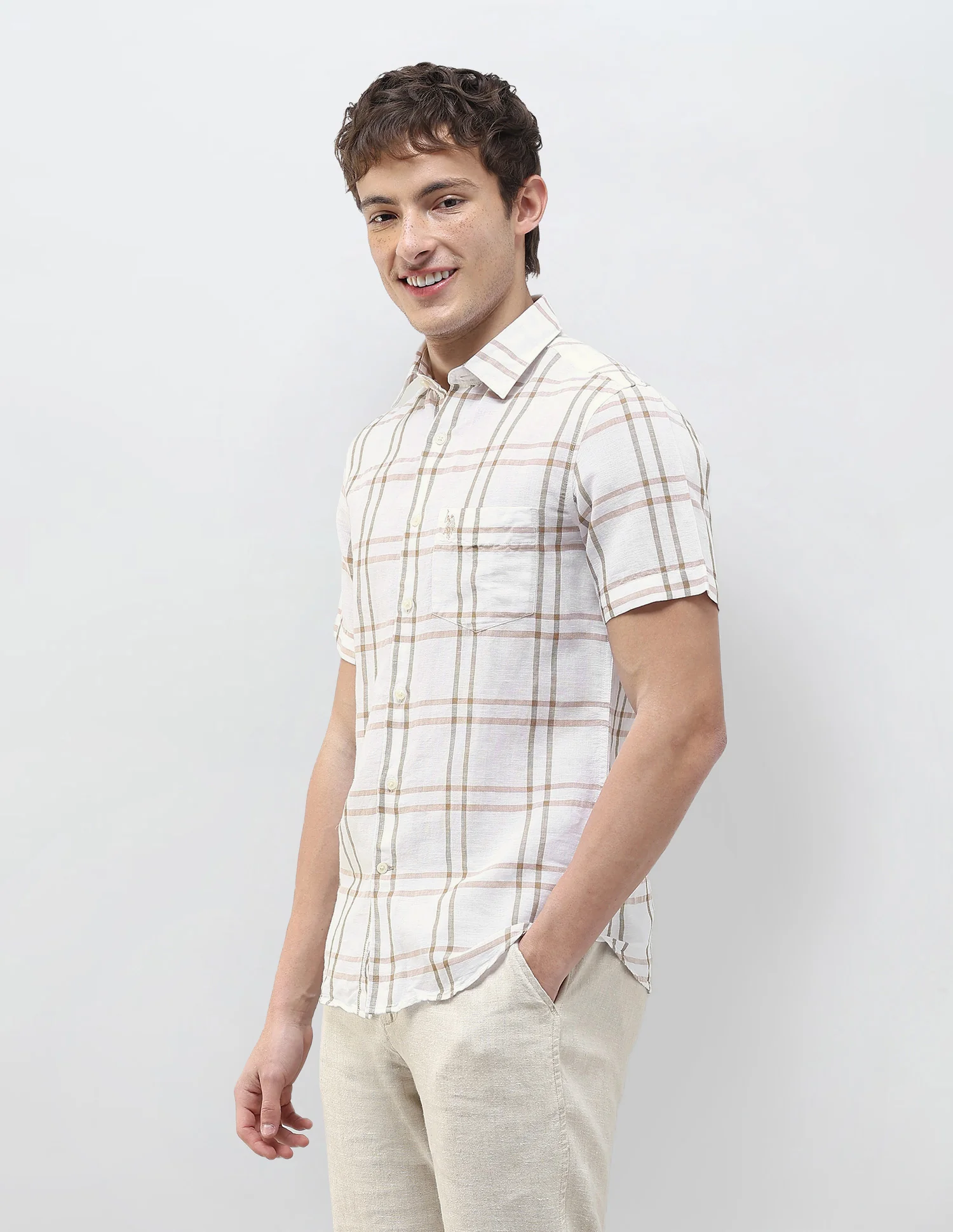 Tartan Checked Regular Fit Shirt - Image 4