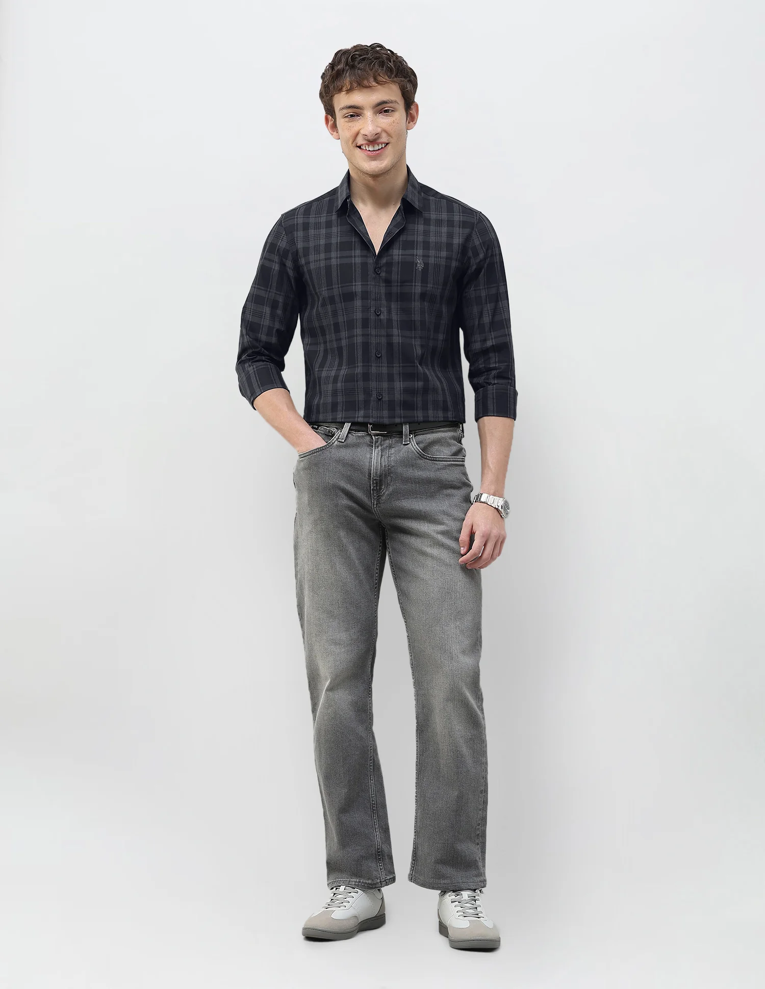 Tartan Checked Regular Fit Shirt - Image 3
