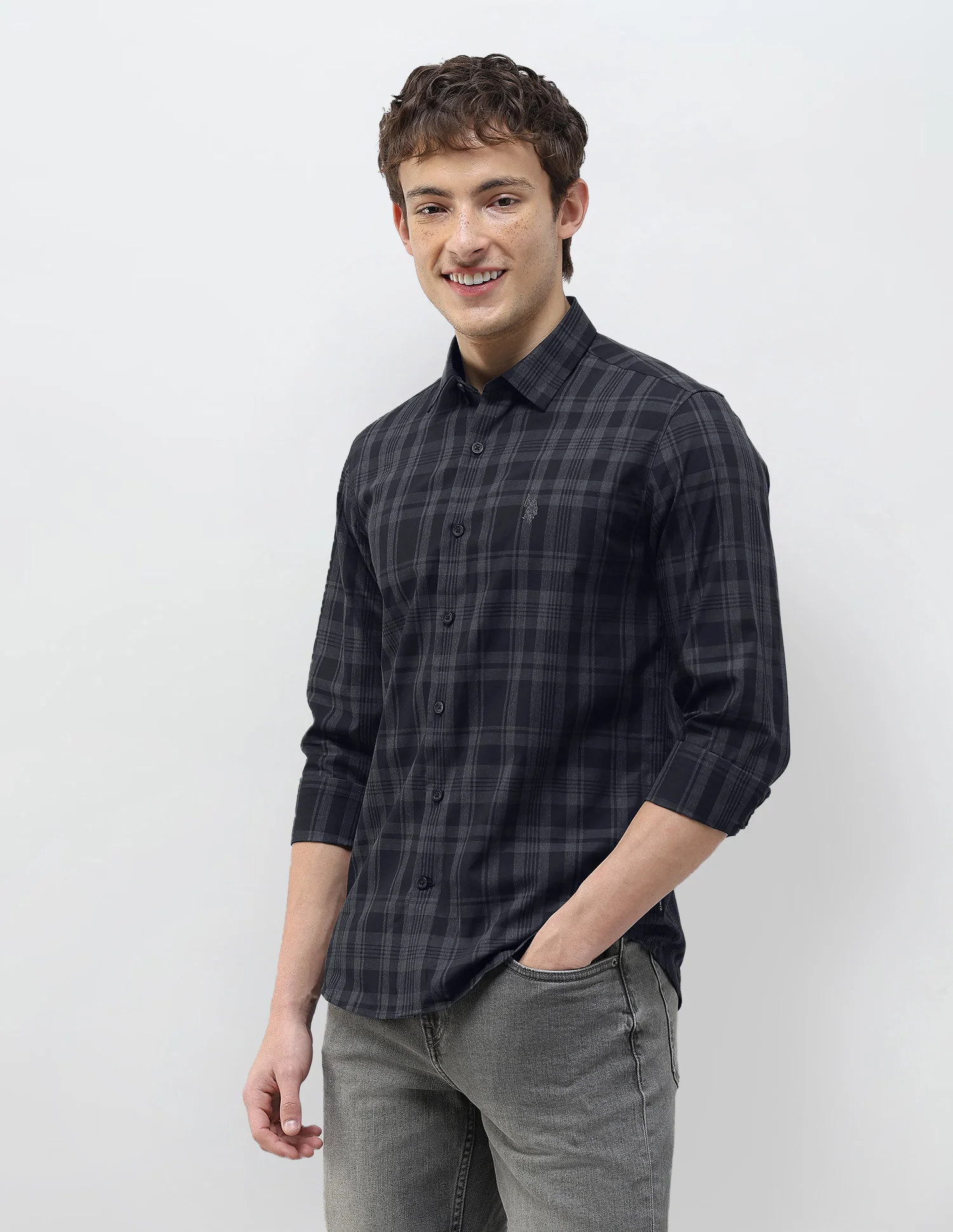 Tartan Checked Regular Fit Shirt - Image 4