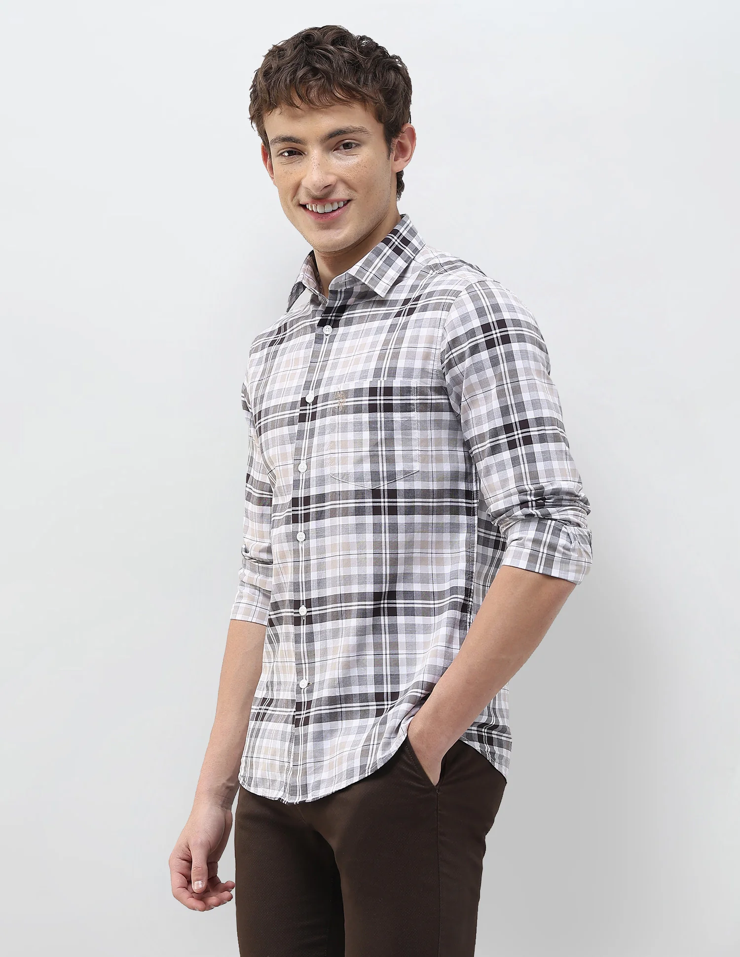 Tartan Checked Regular Fit Shirt - Image 4