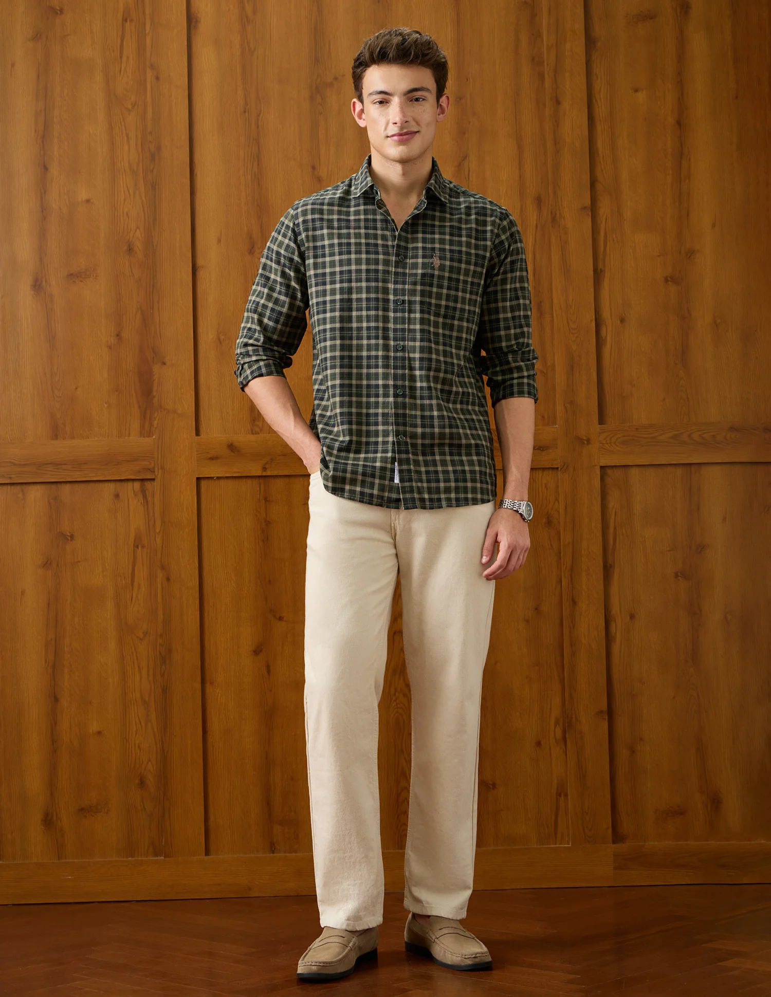 Tartan Checked Regular Fit Shirt - Image 3
