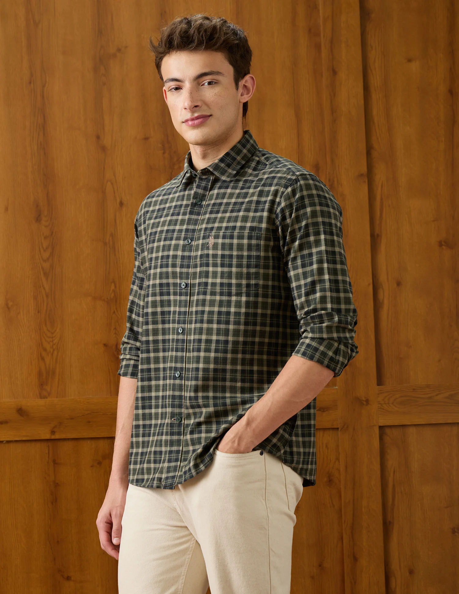 Tartan Checked Regular Fit Shirt - Image 4