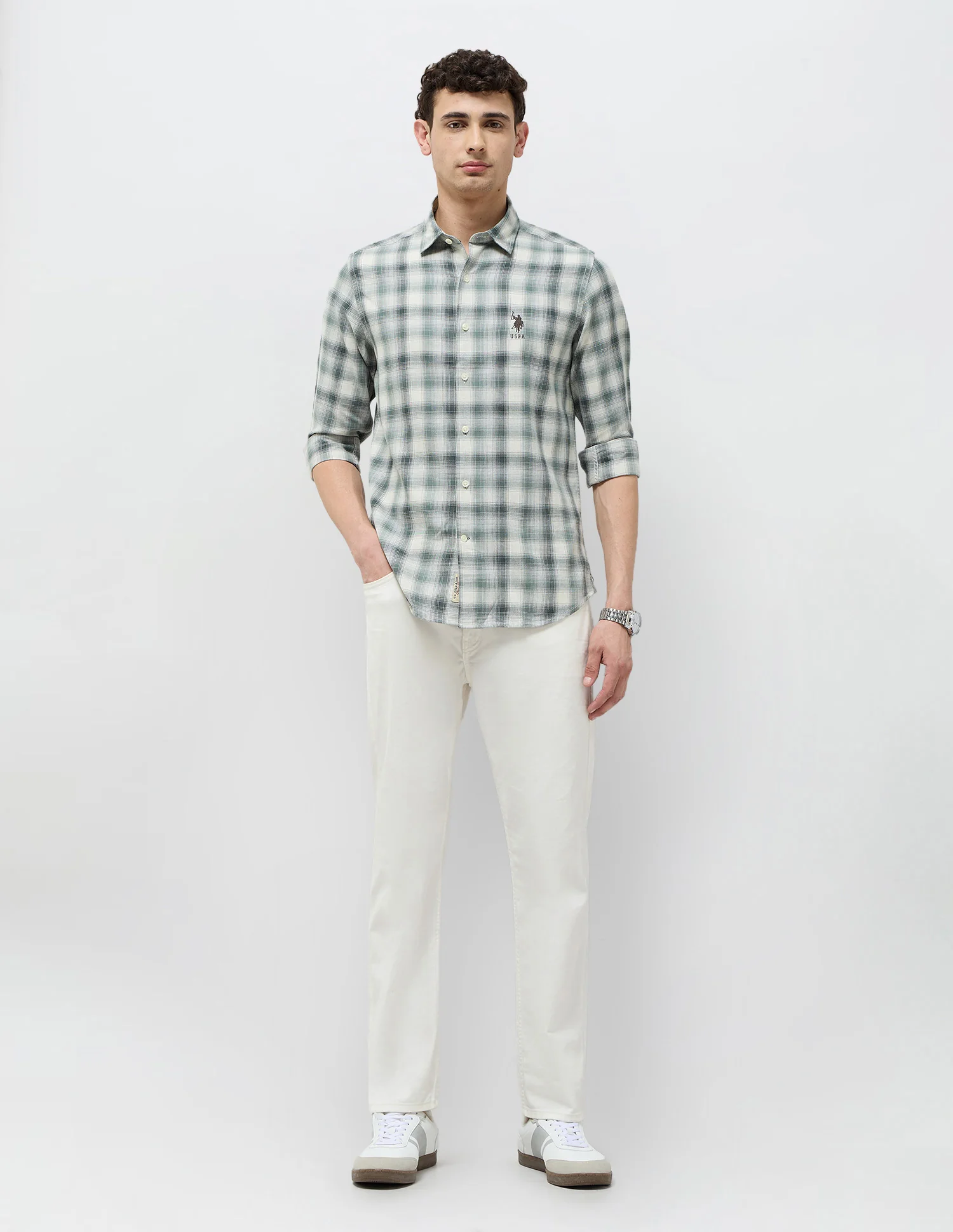 Tartan Checked Regular Fit Shirt - Image 3