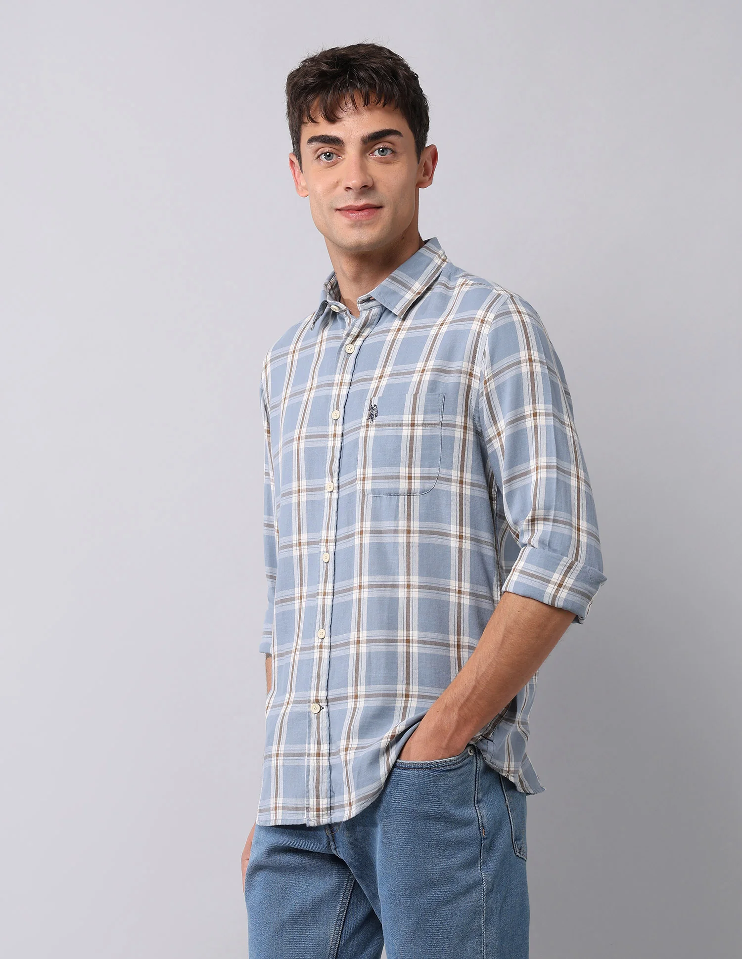 Tartan Checked Regular Fit Shirt - Image 4