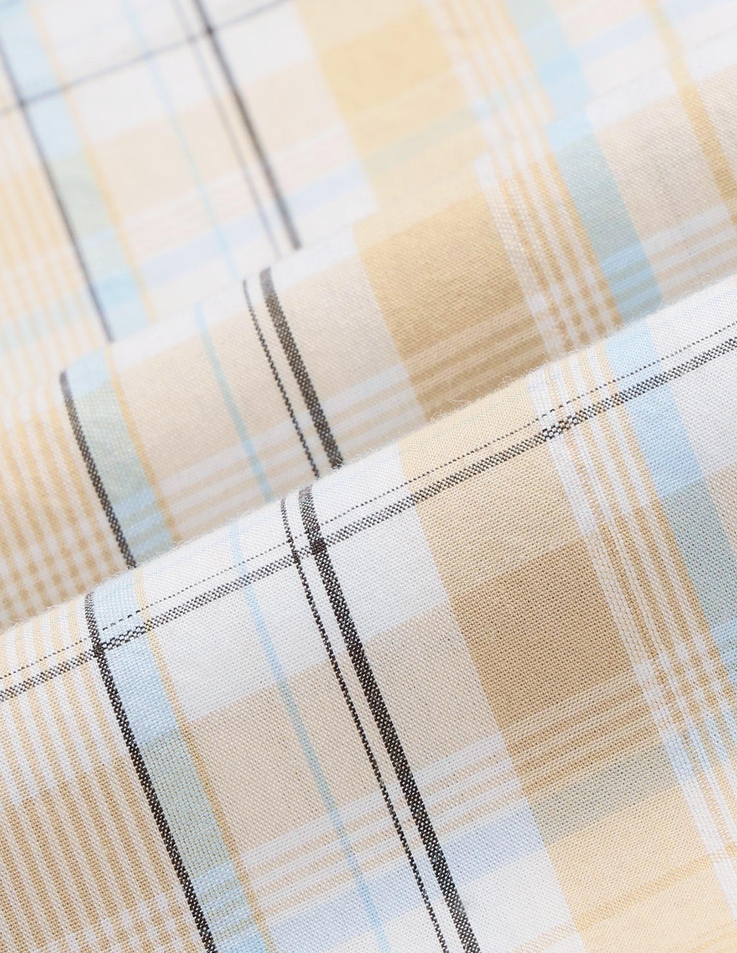 Tartan Checked Seersucker Shirt - Image 2