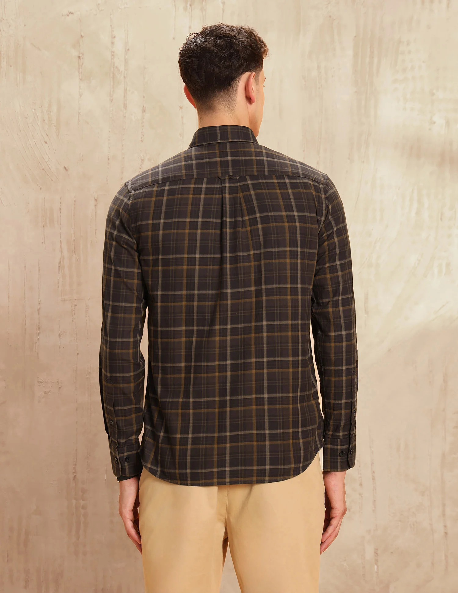 Tartan Checked Tailored Fit Shirt - Image 5