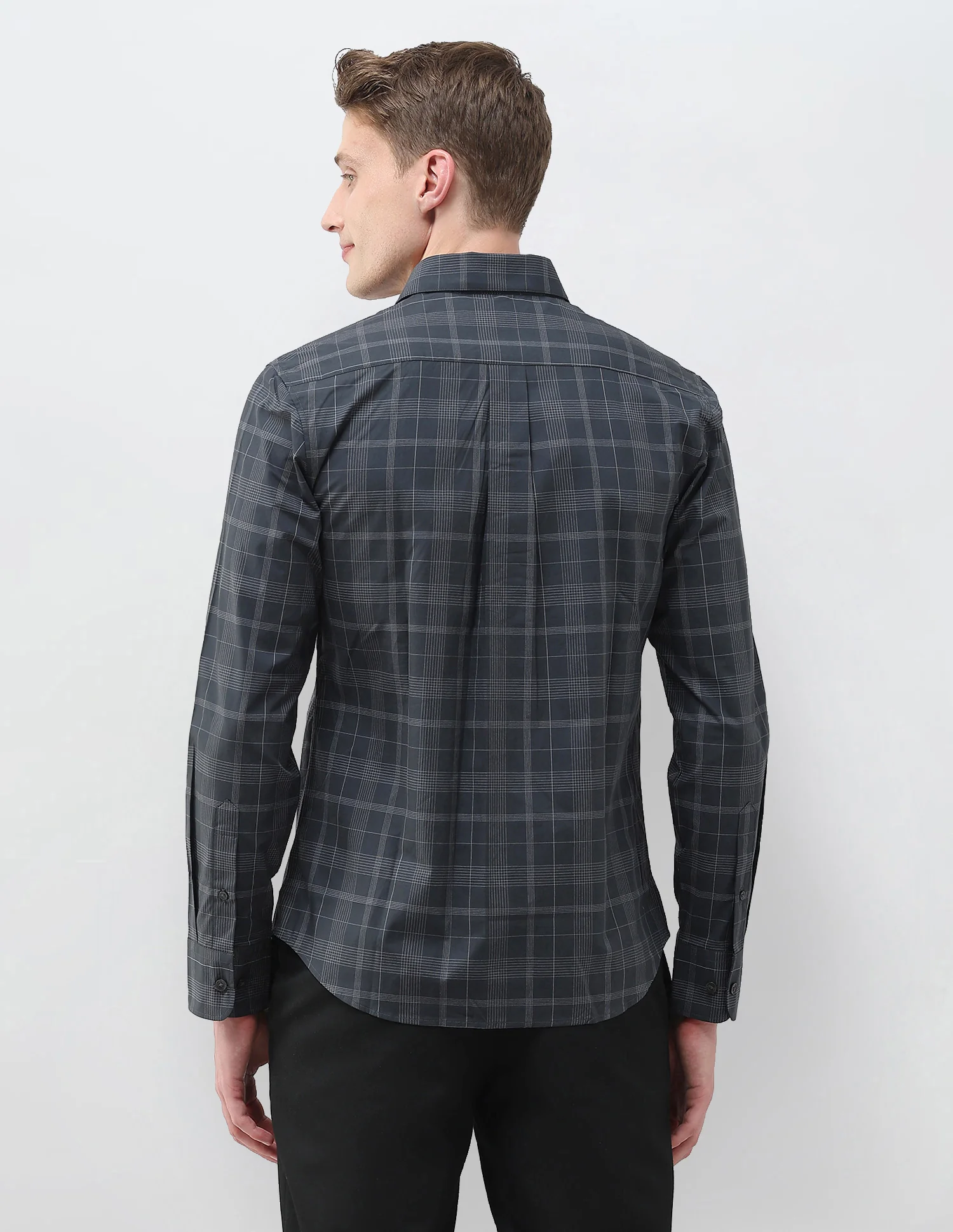 Tartan Checked Tailored Fit Shirt - Image 5