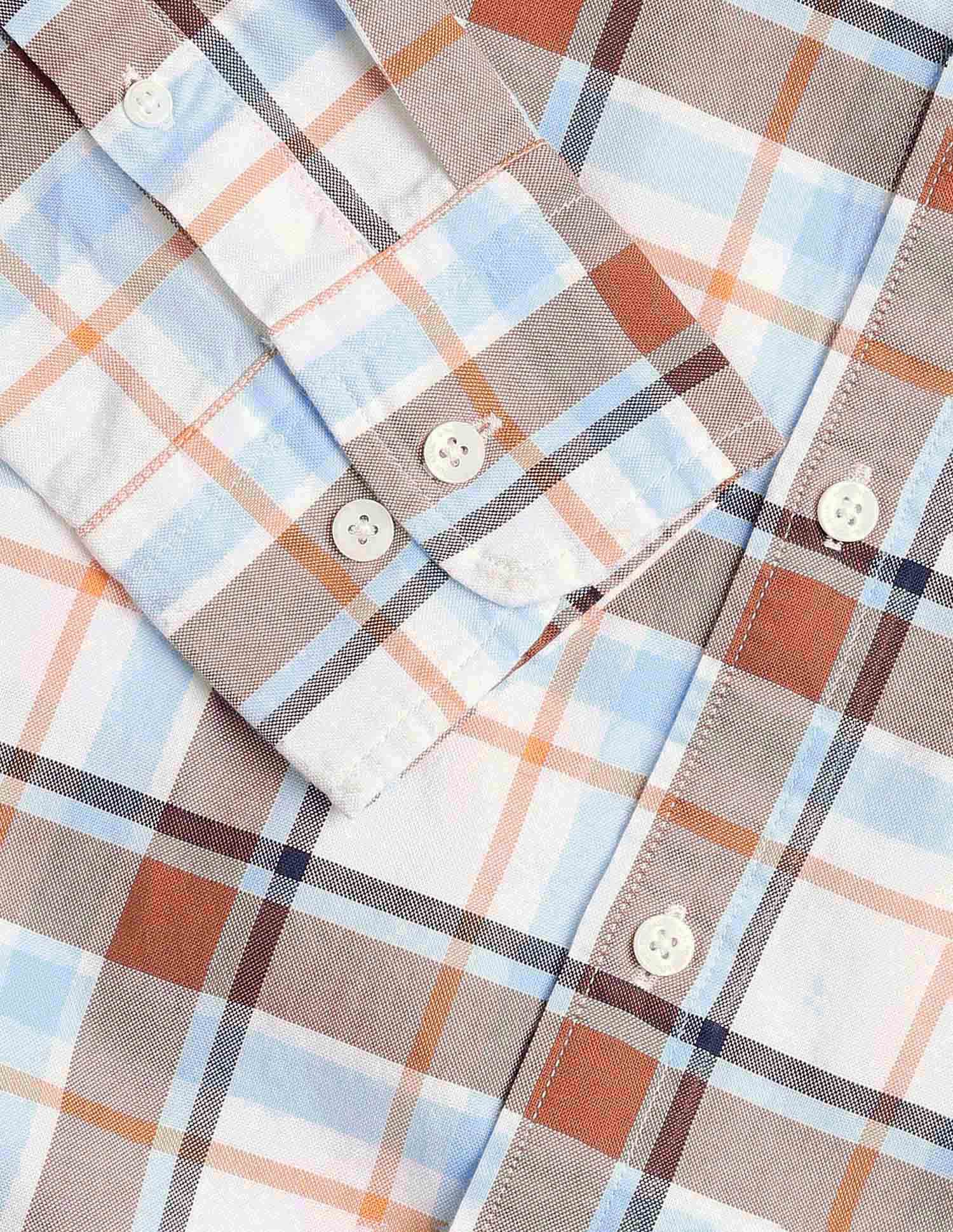 Tartan Checked Tailored Fit Shirt - Image 8