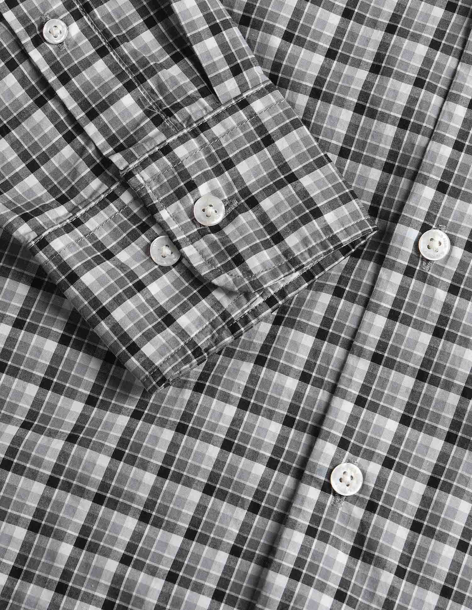 Tartan Checked Tailored Fit Shirt - Image 8