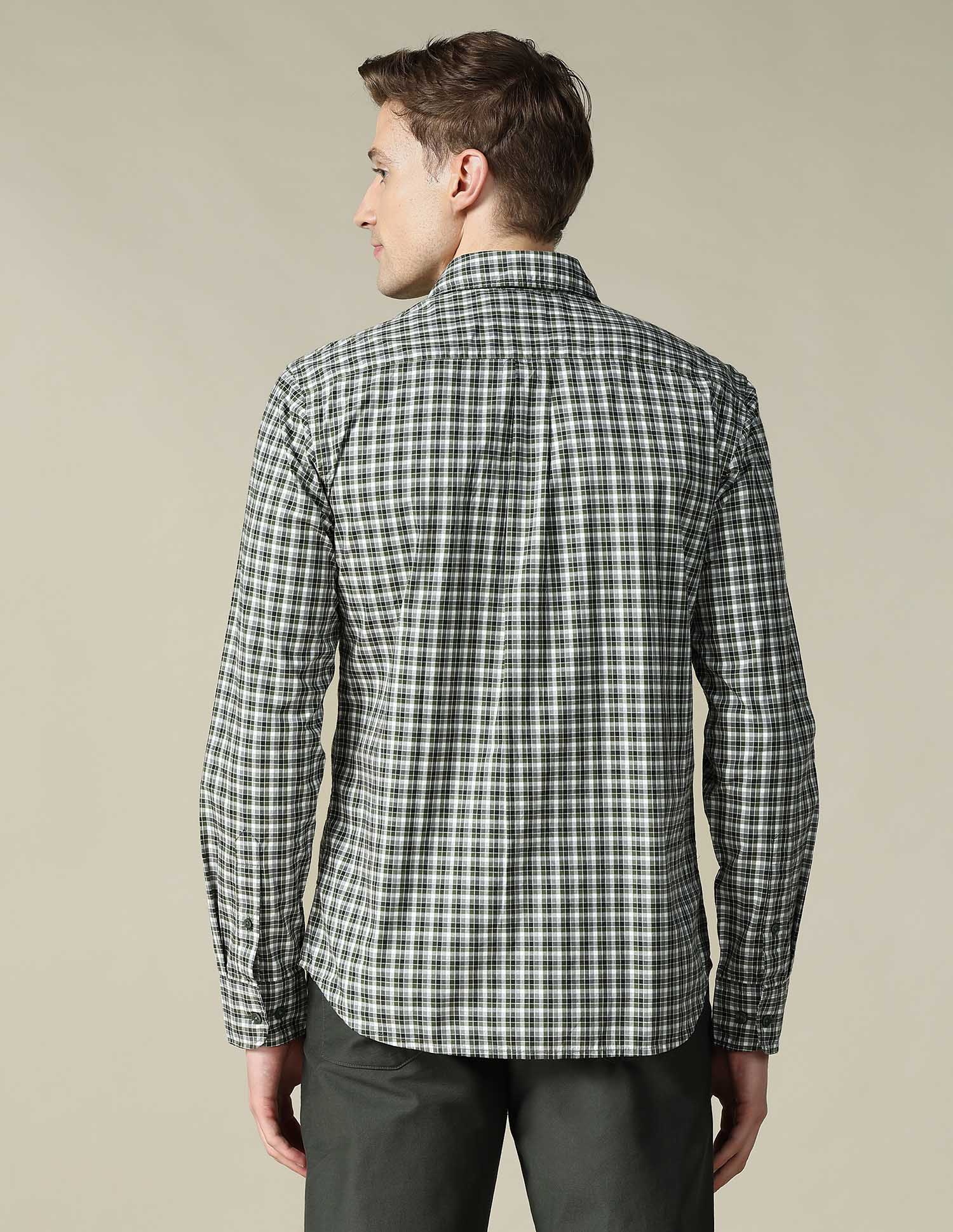Tartan Checked Tailored Fit Shirt - Image 5