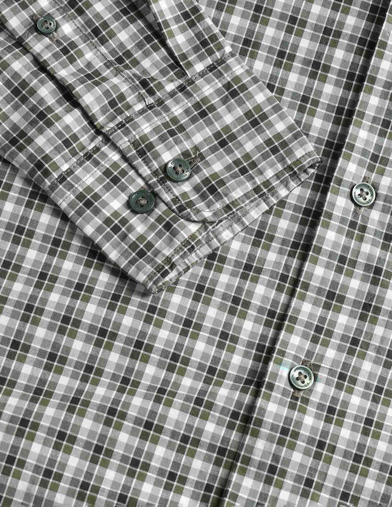 Tartan Checked Tailored Fit Shirt - Image 8