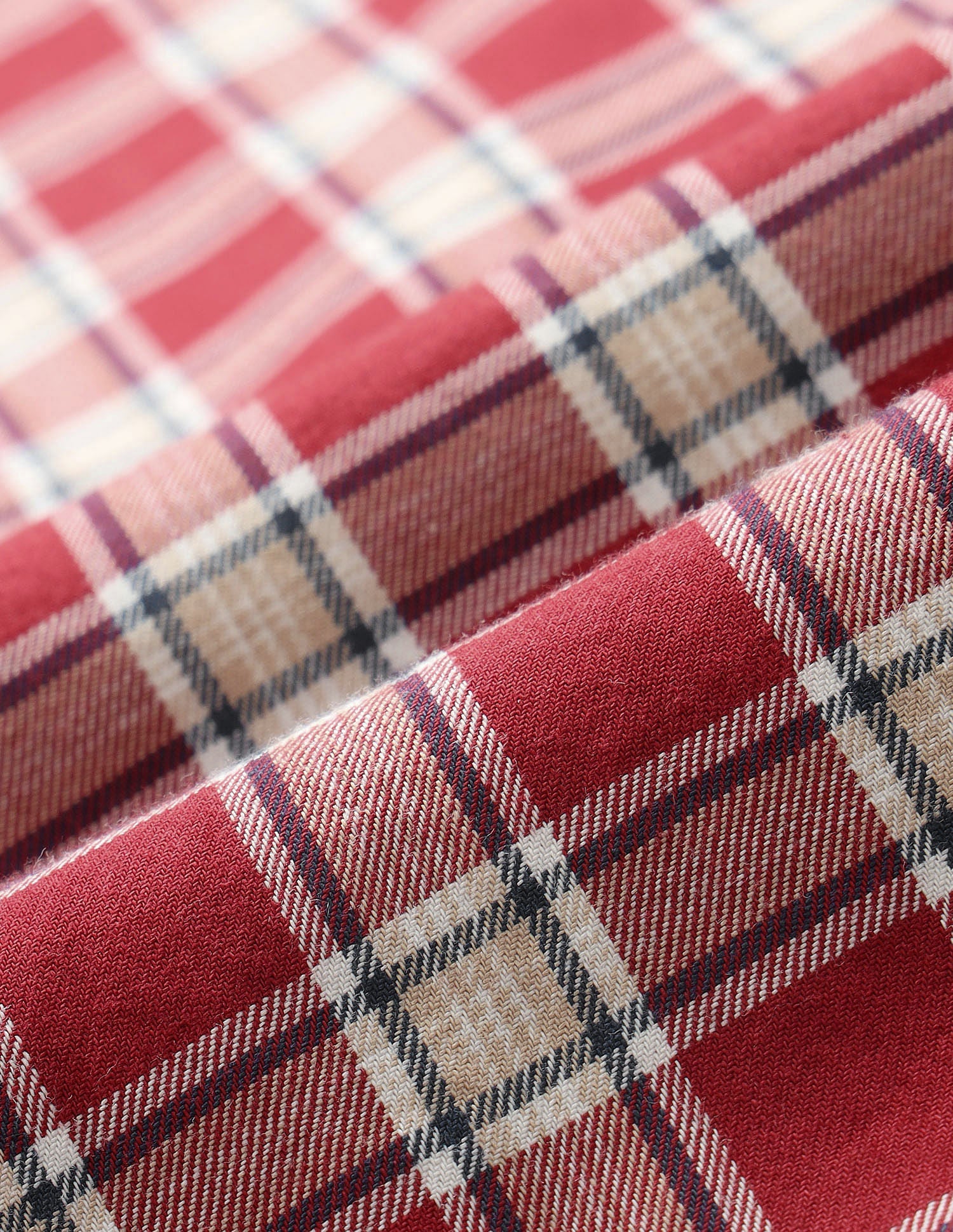Tartan Checked Twill Cotton Shirt - Image 2