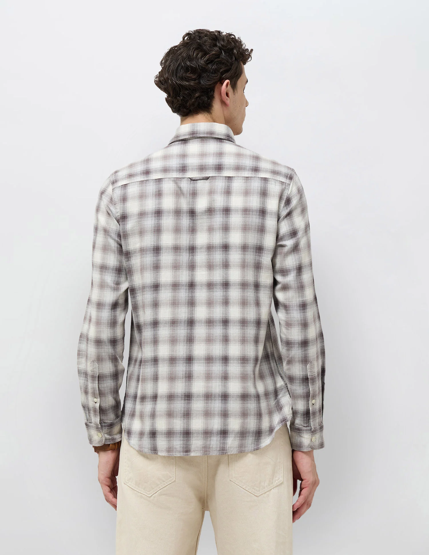 Tartan Checked Twill Shirt - Image 5
