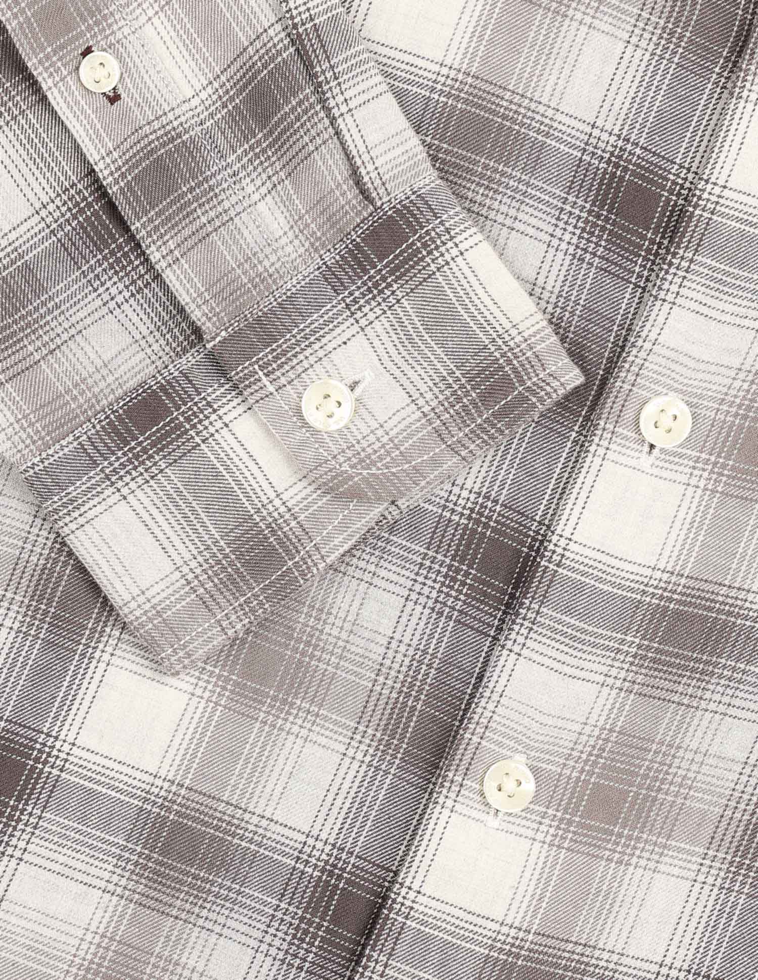 Tartan Checked Twill Shirt - Image 8