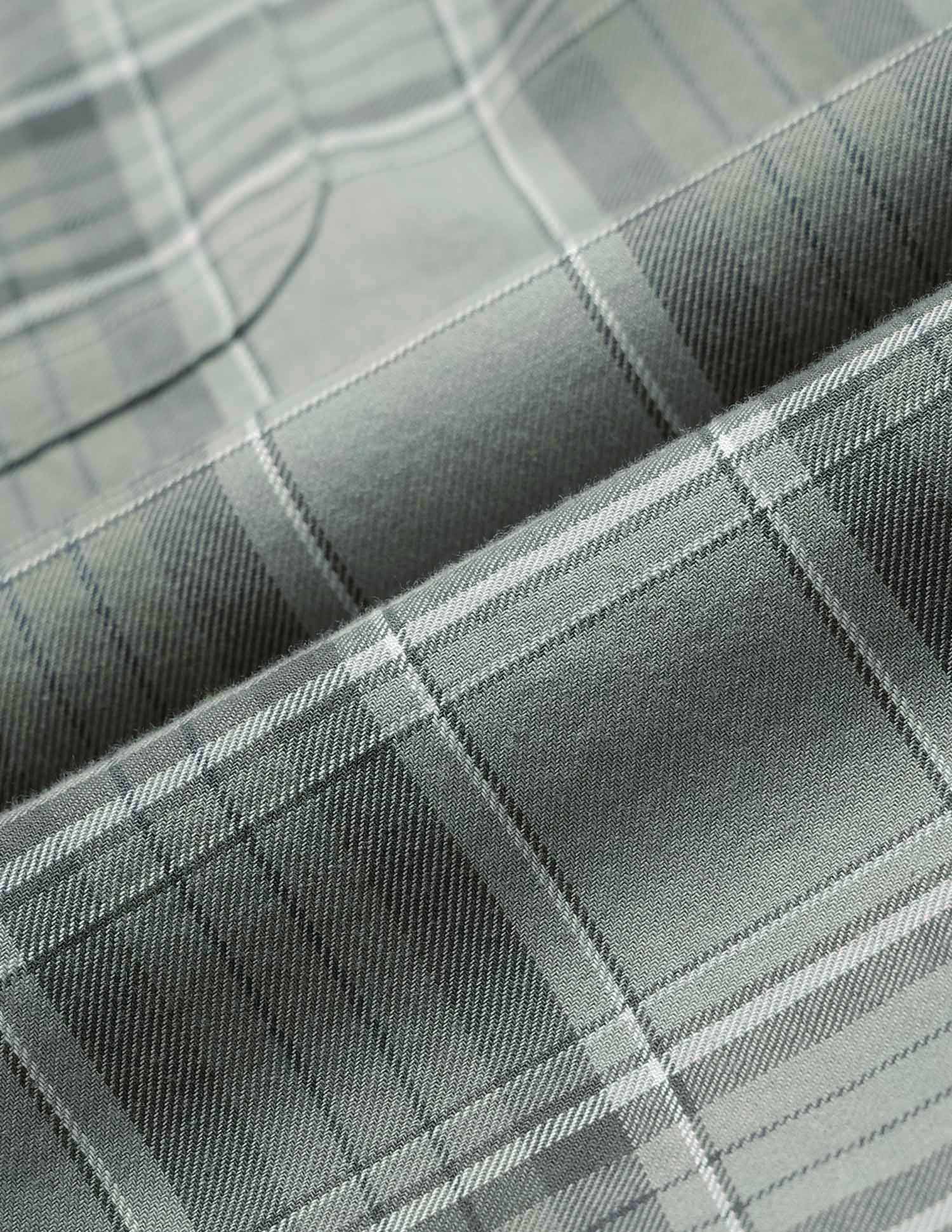 Tartan Checked Twill Shirt - Image 2